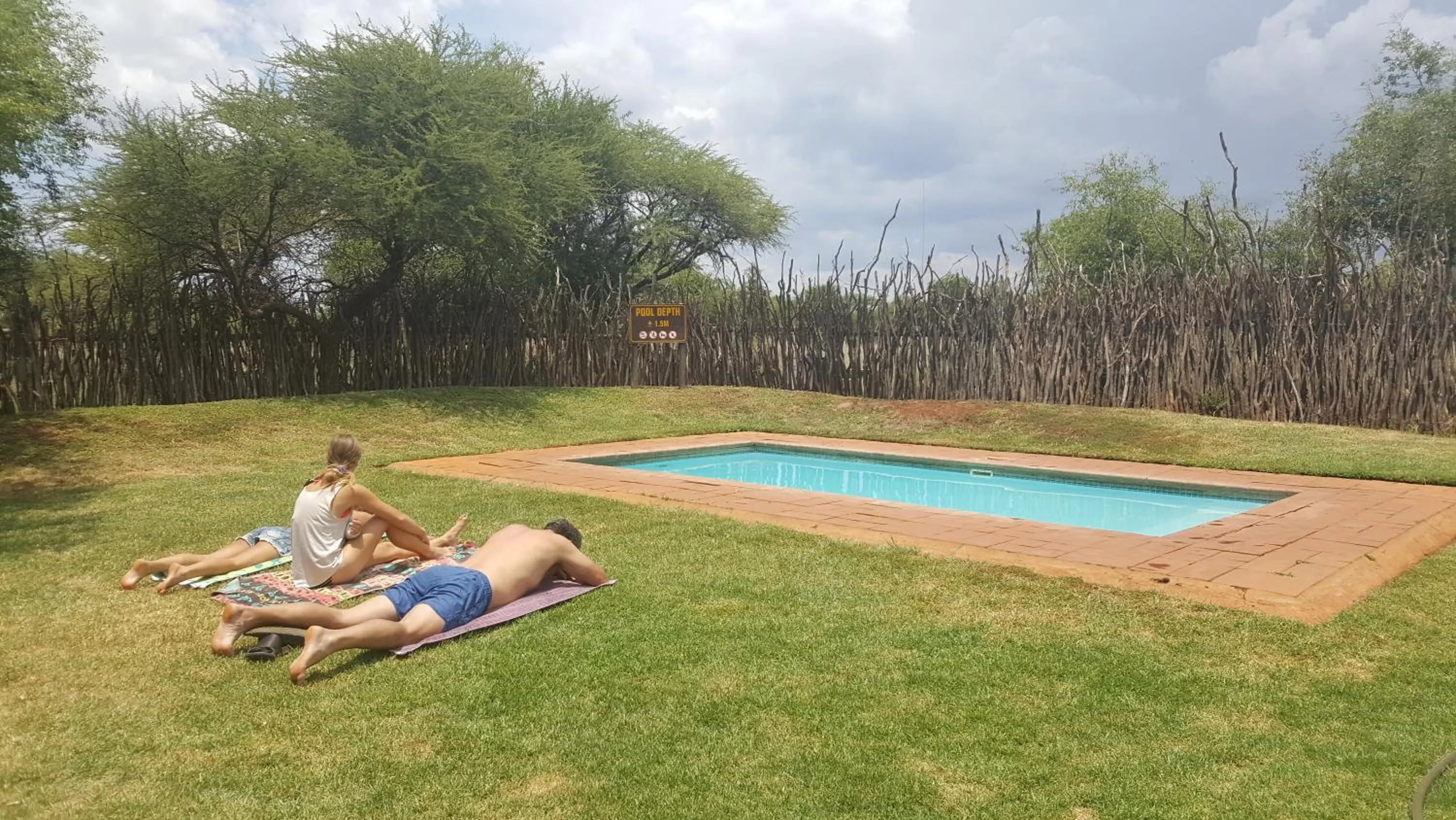Swimming pool in Makhato 84 Bush Lodge