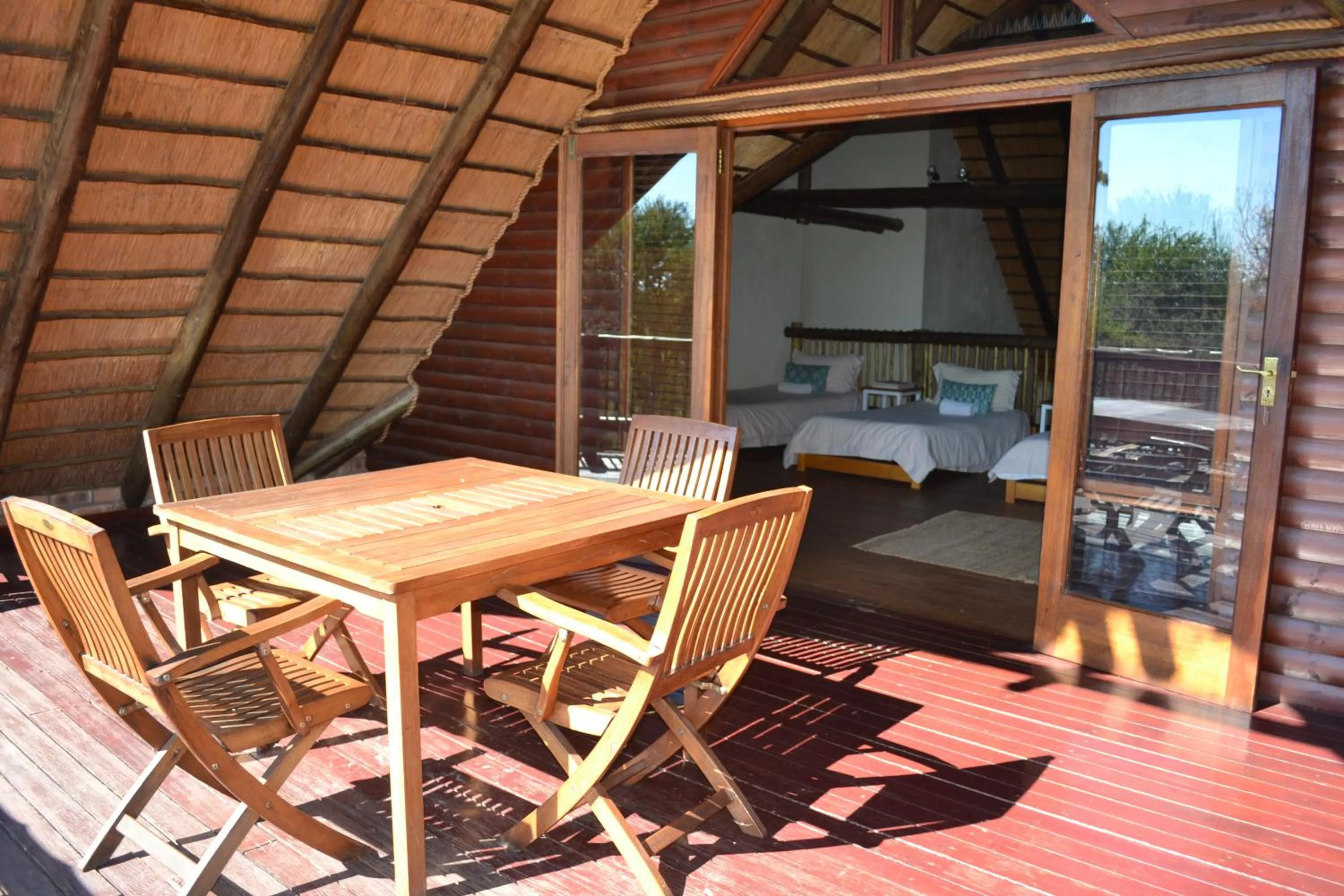 Balcony/Terrace in Makhato 84 Bush Lodge