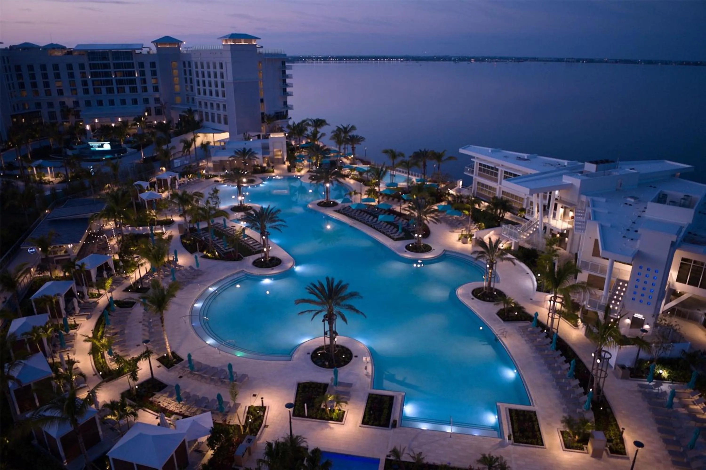 Pool view in Sunseeker Resort Florida Gulf Coast, Curio Collection Hilton