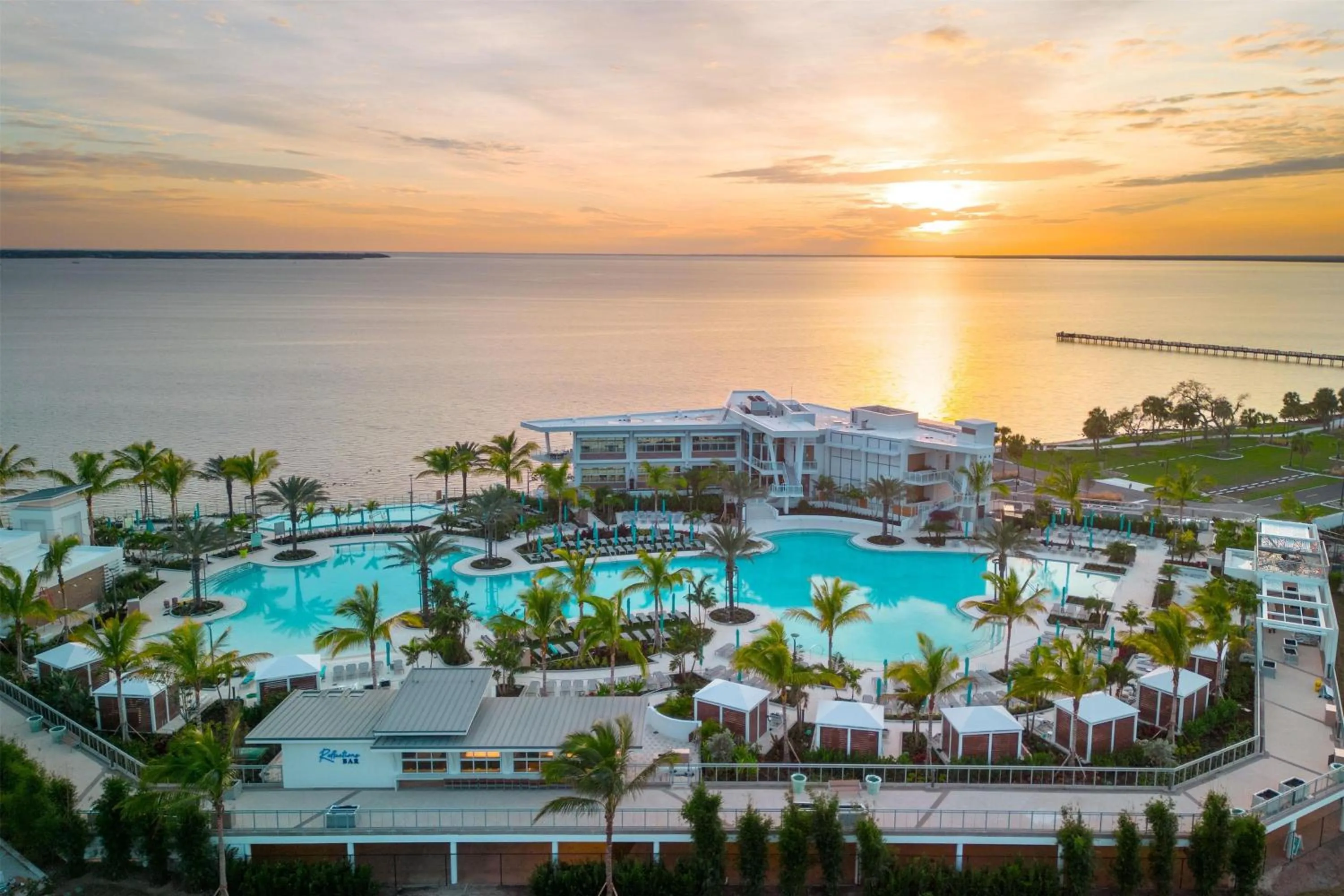 Pool view in Sunseeker Resort Florida Gulf Coast, Curio Collection Hilton