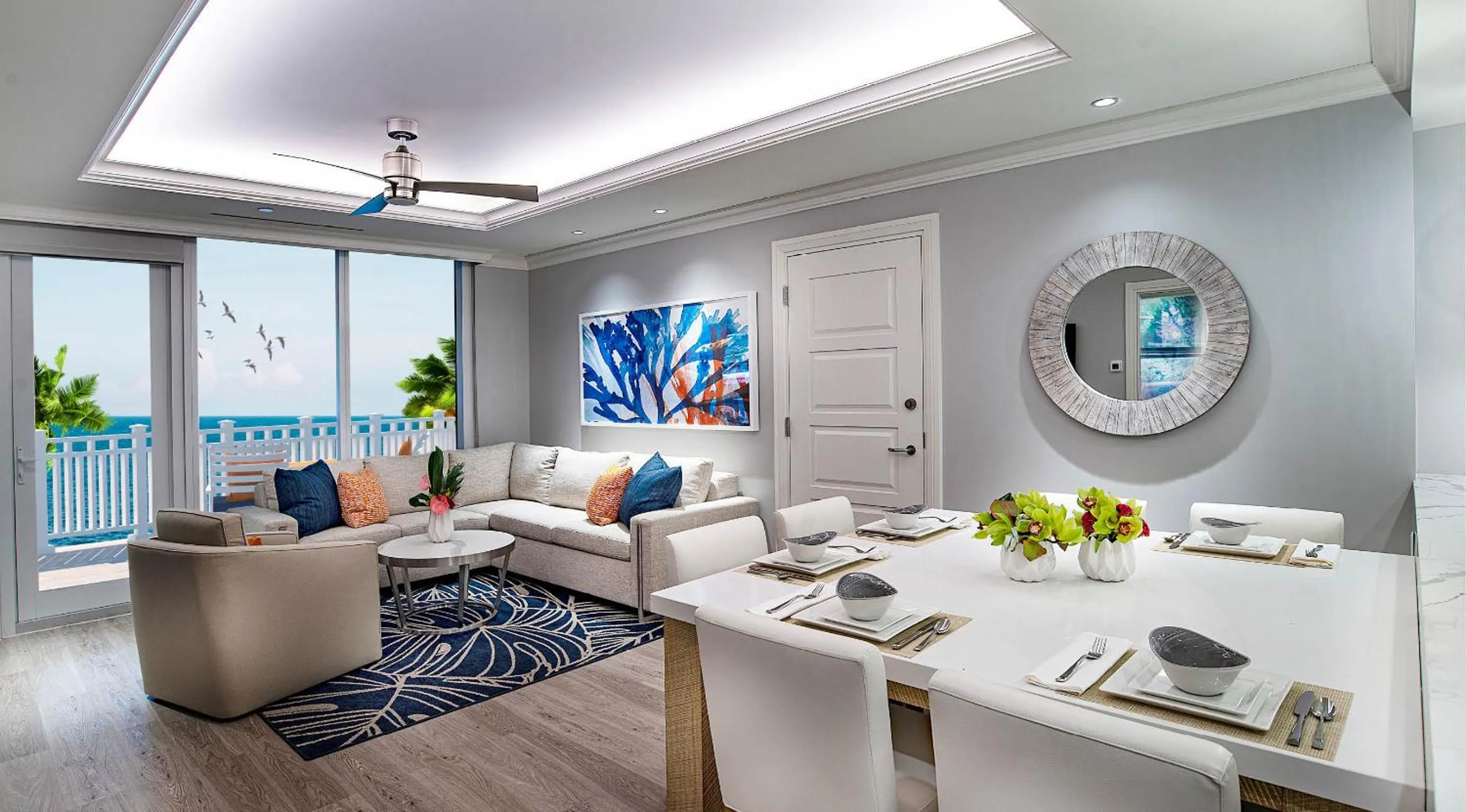 Living room in Sunseeker Resort Florida Gulf Coast, Curio Collection Hilton
