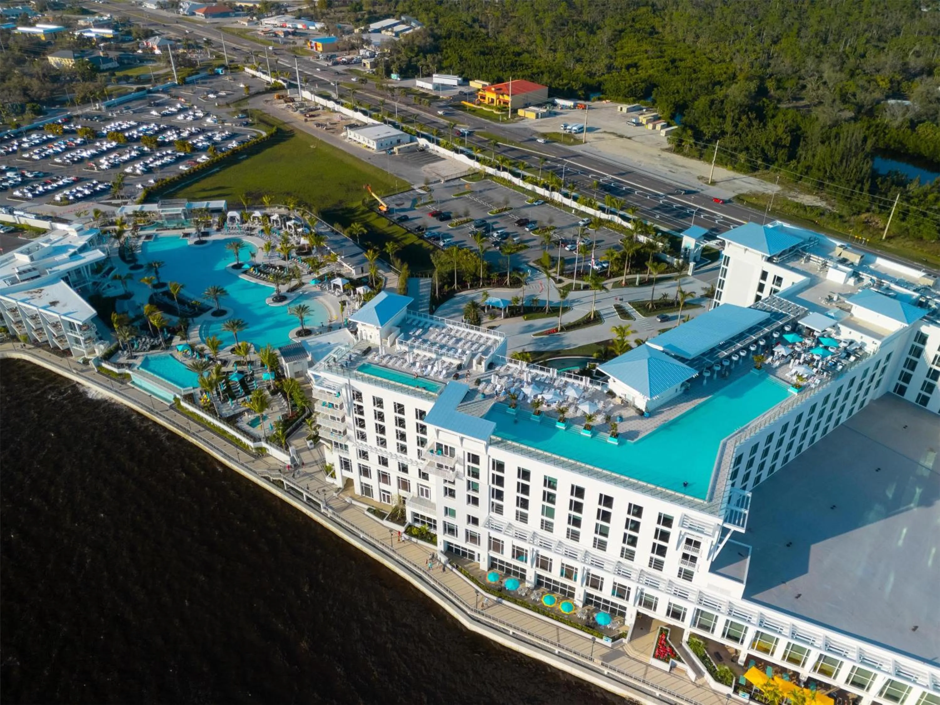 Pool view in Sunseeker Resort Florida Gulf Coast, Curio Collection Hilton