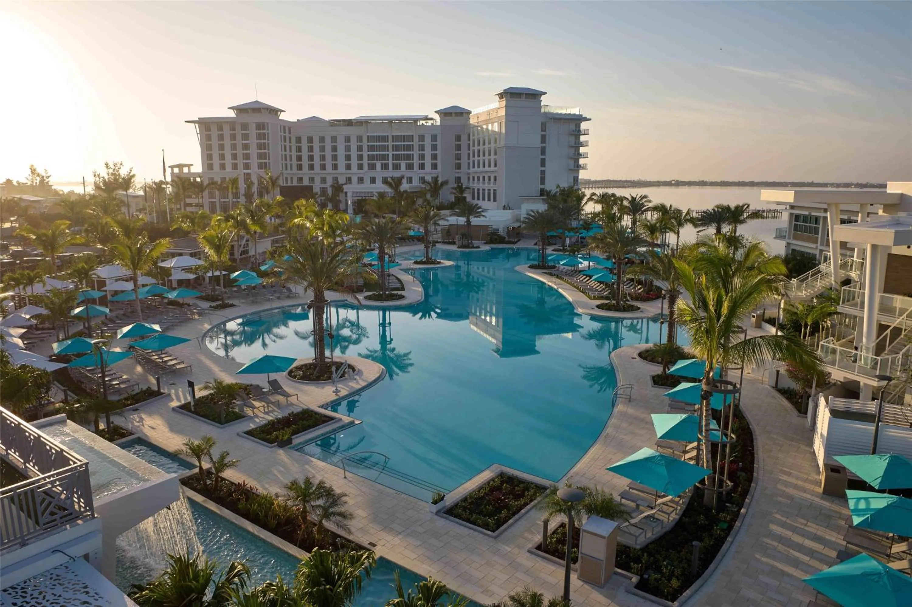 Pool view in Sunseeker Resort Florida Gulf Coast, Curio Collection Hilton