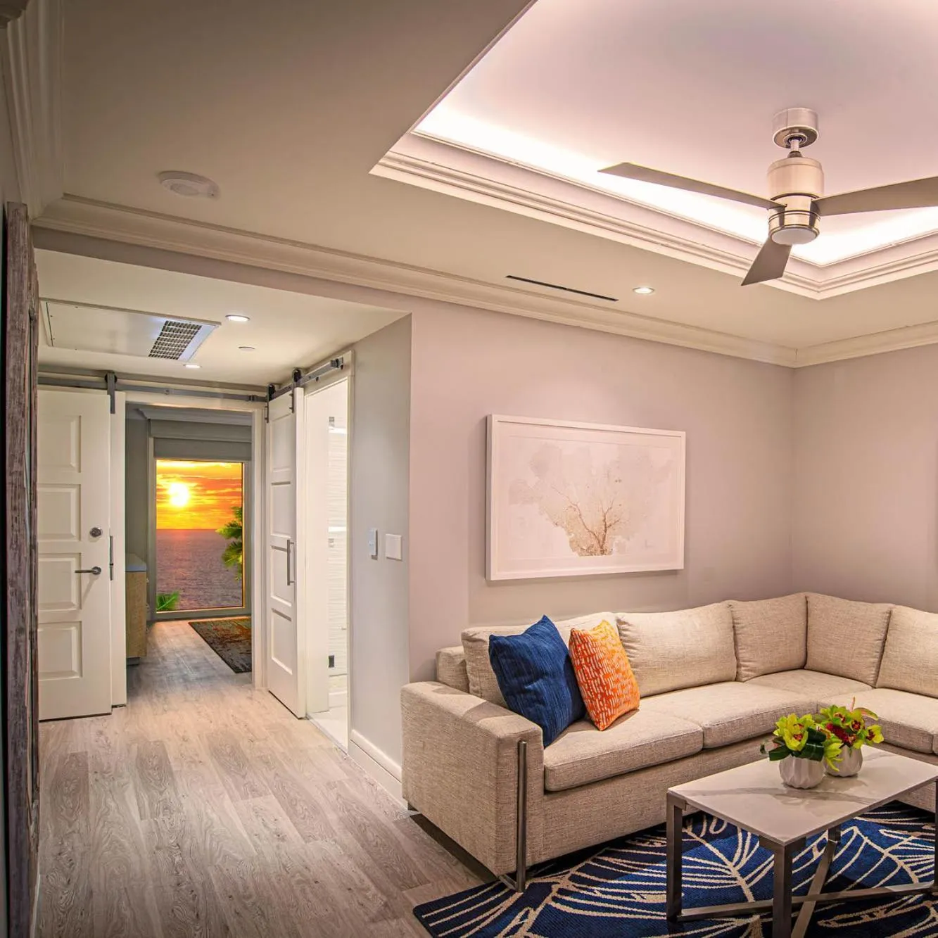 Living room in Sunseeker Resort Florida Gulf Coast, Curio Collection Hilton