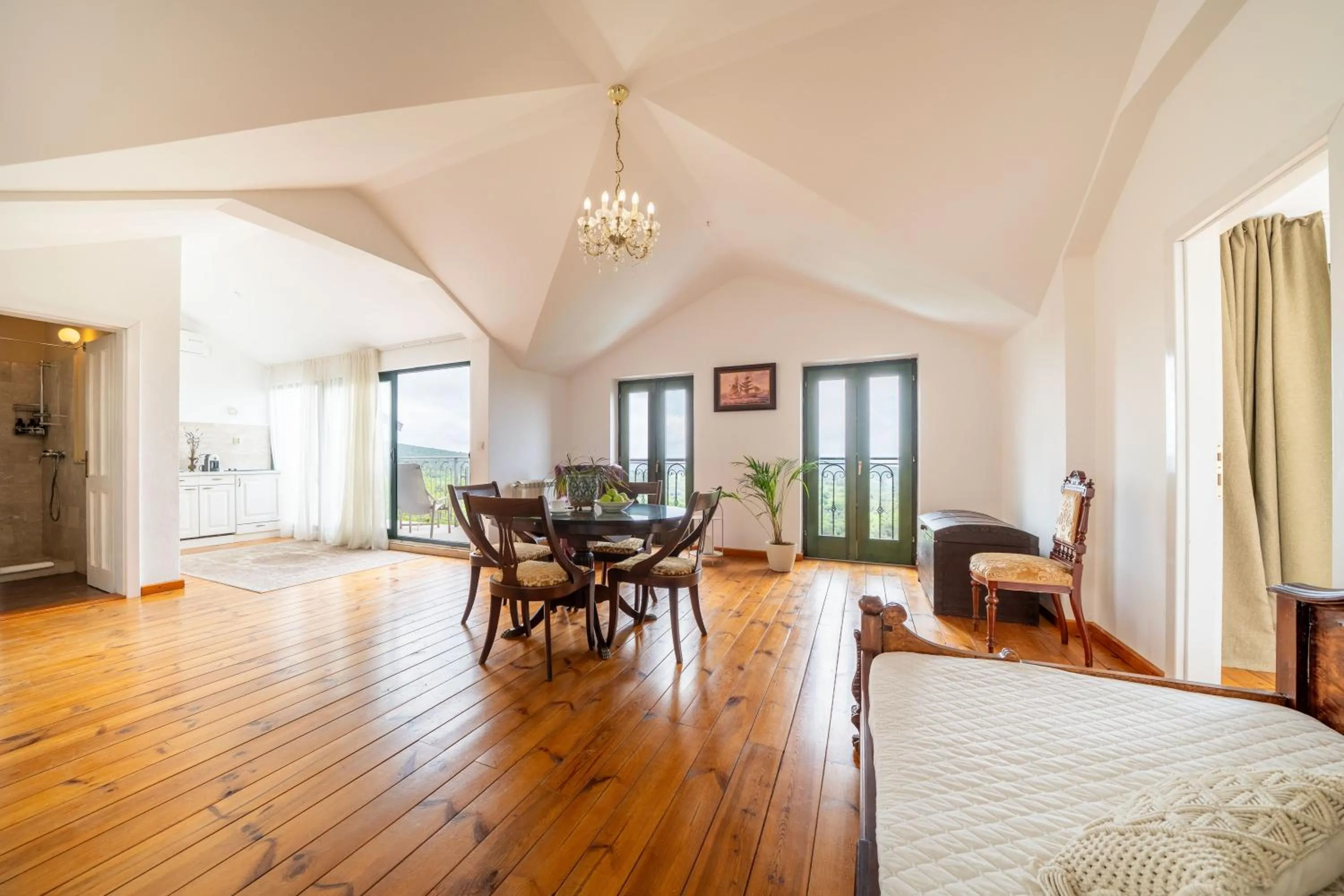 Bed in Klinci Village Resort