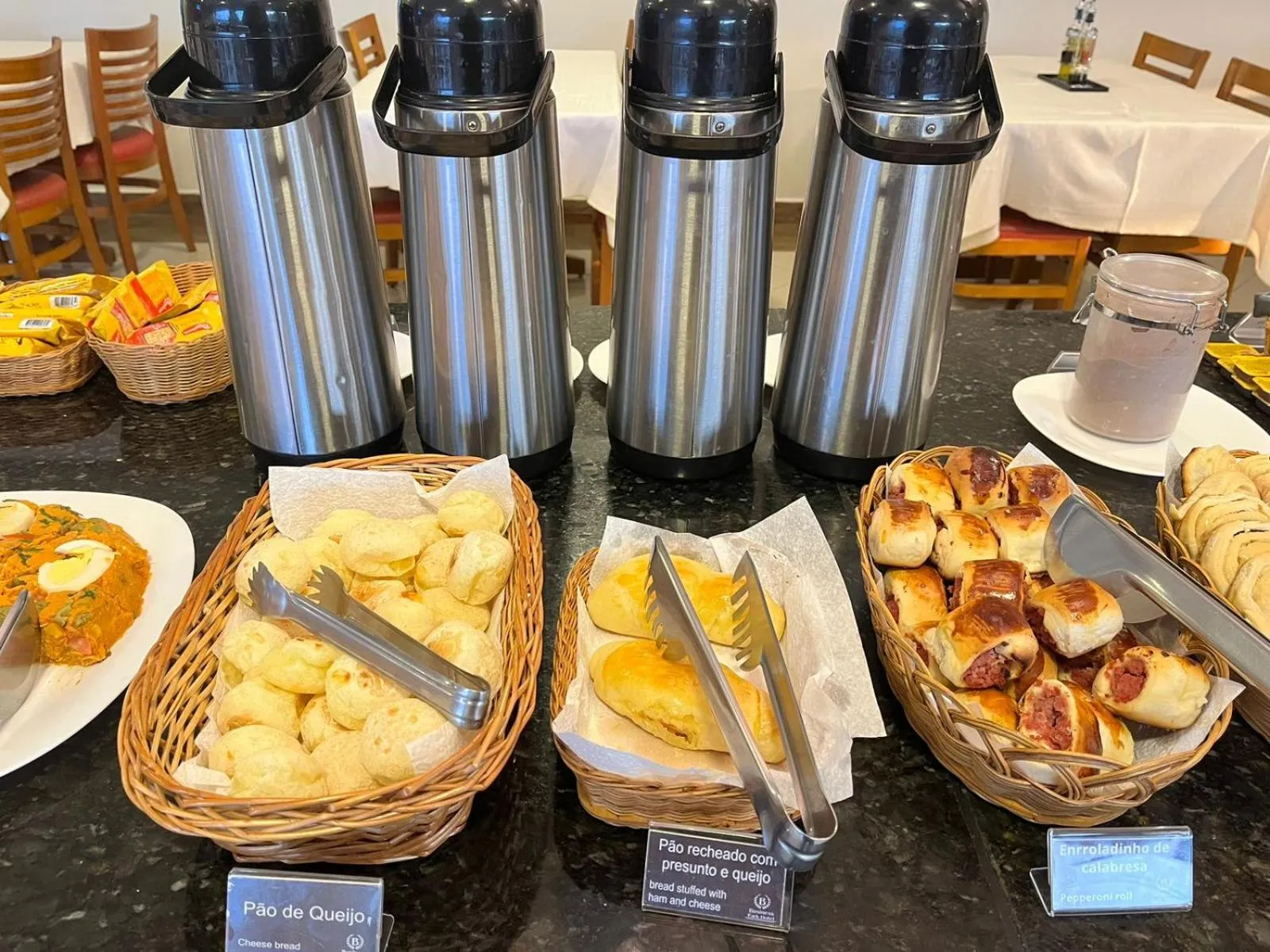 Food and drinks in Business Park Hotel