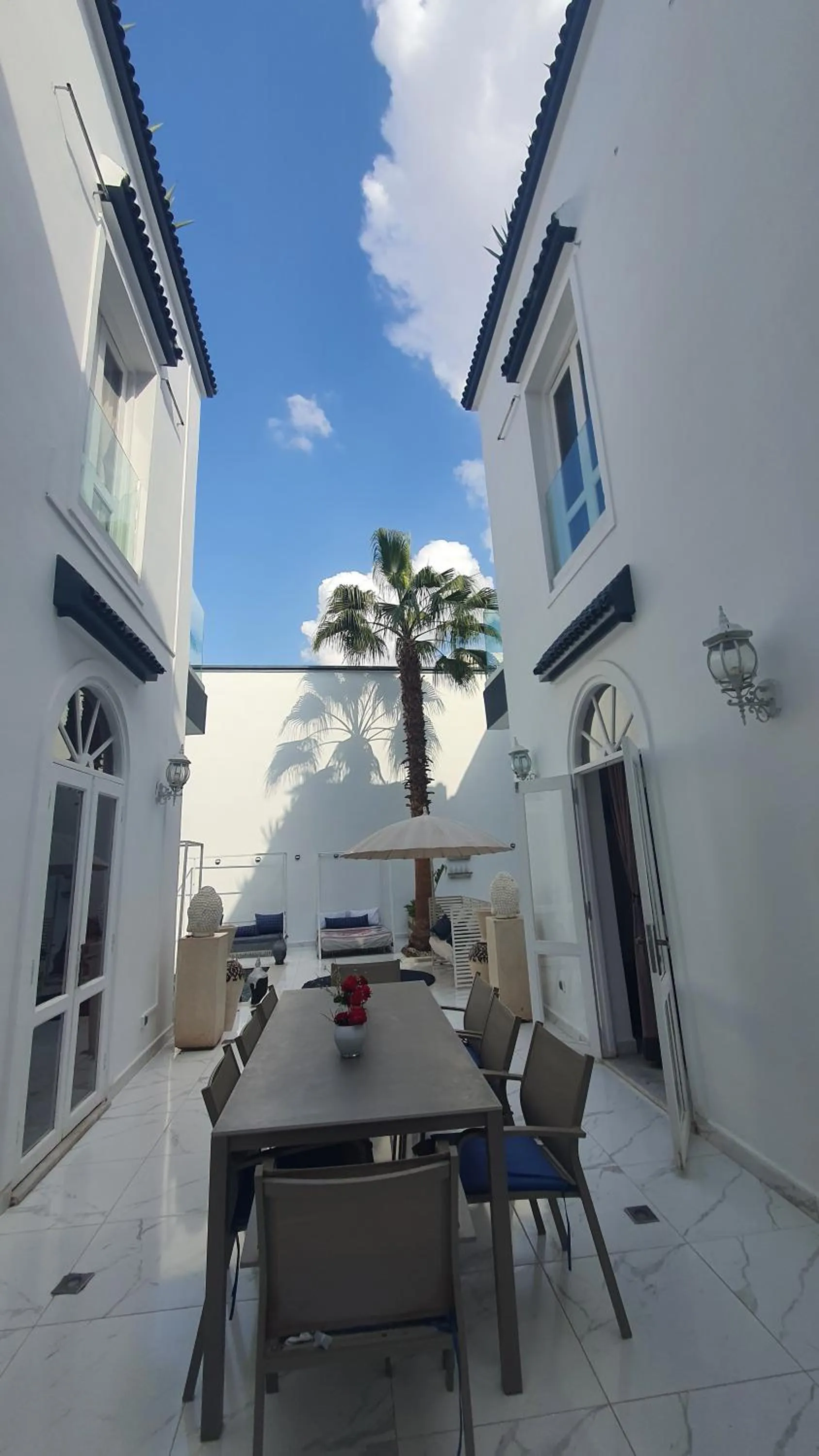 Patio in Riad VIP Bed & Breakfast