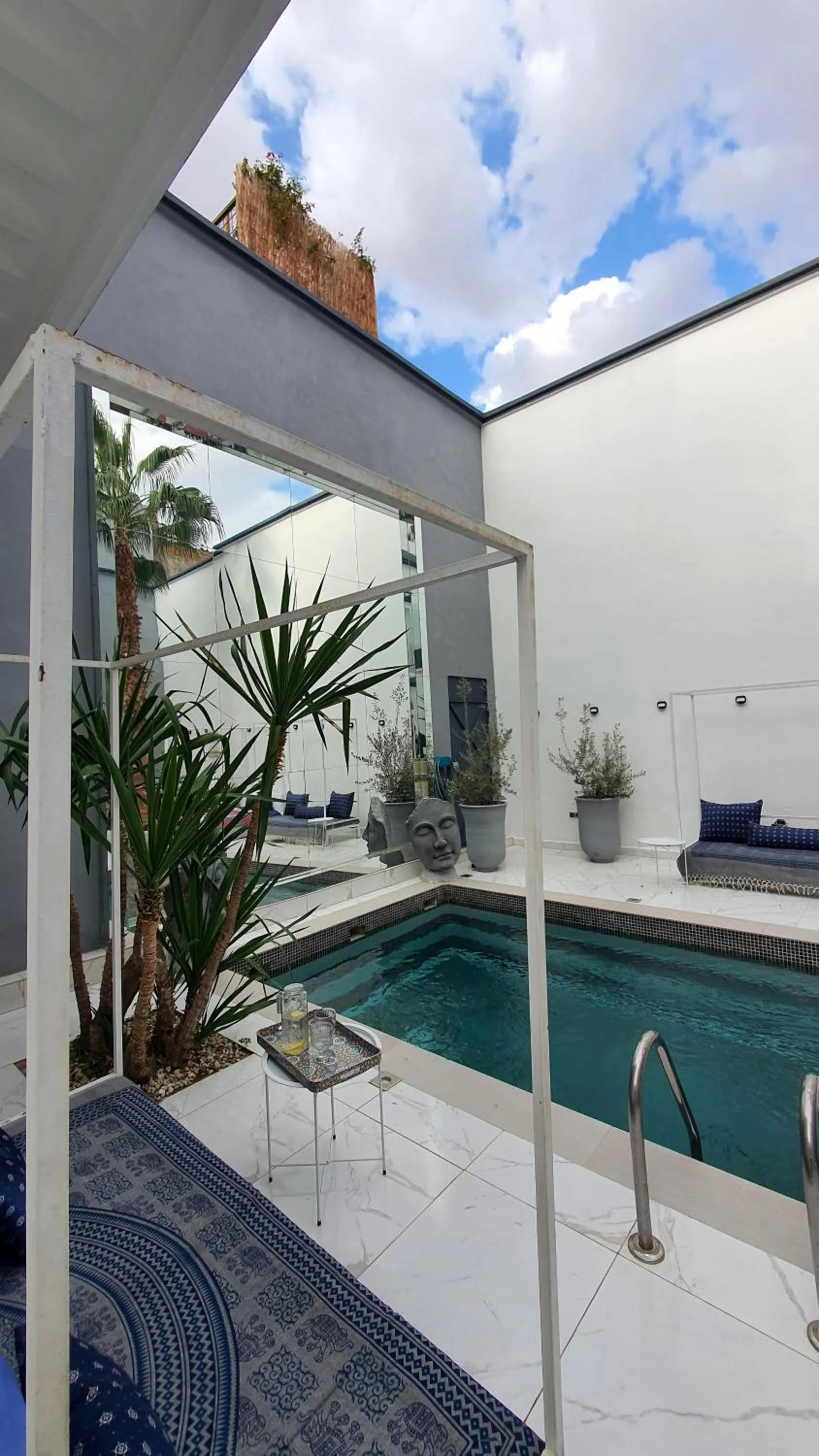 Patio in Riad VIP Bed & Breakfast