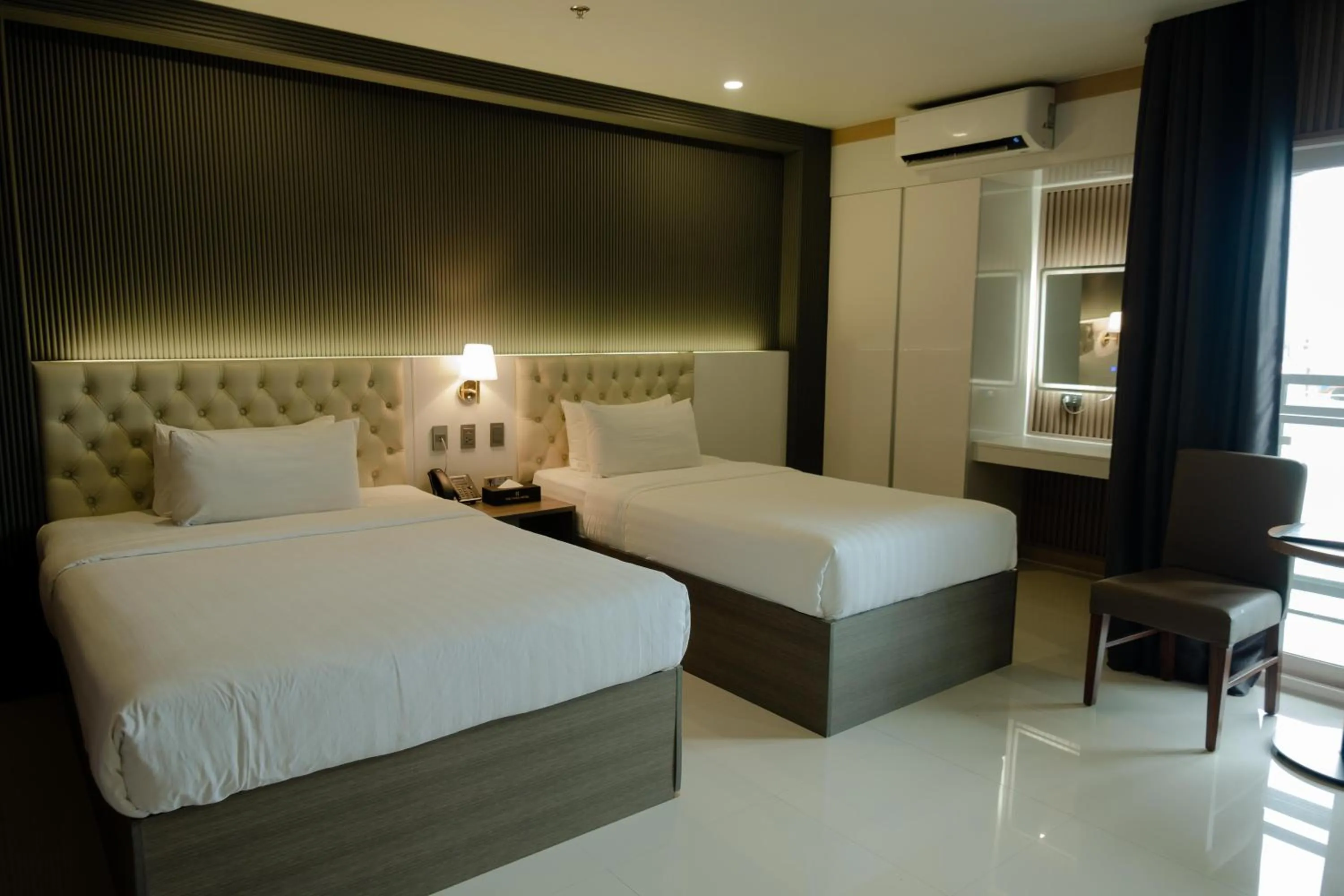 Bed in THE TIMES HOTEL