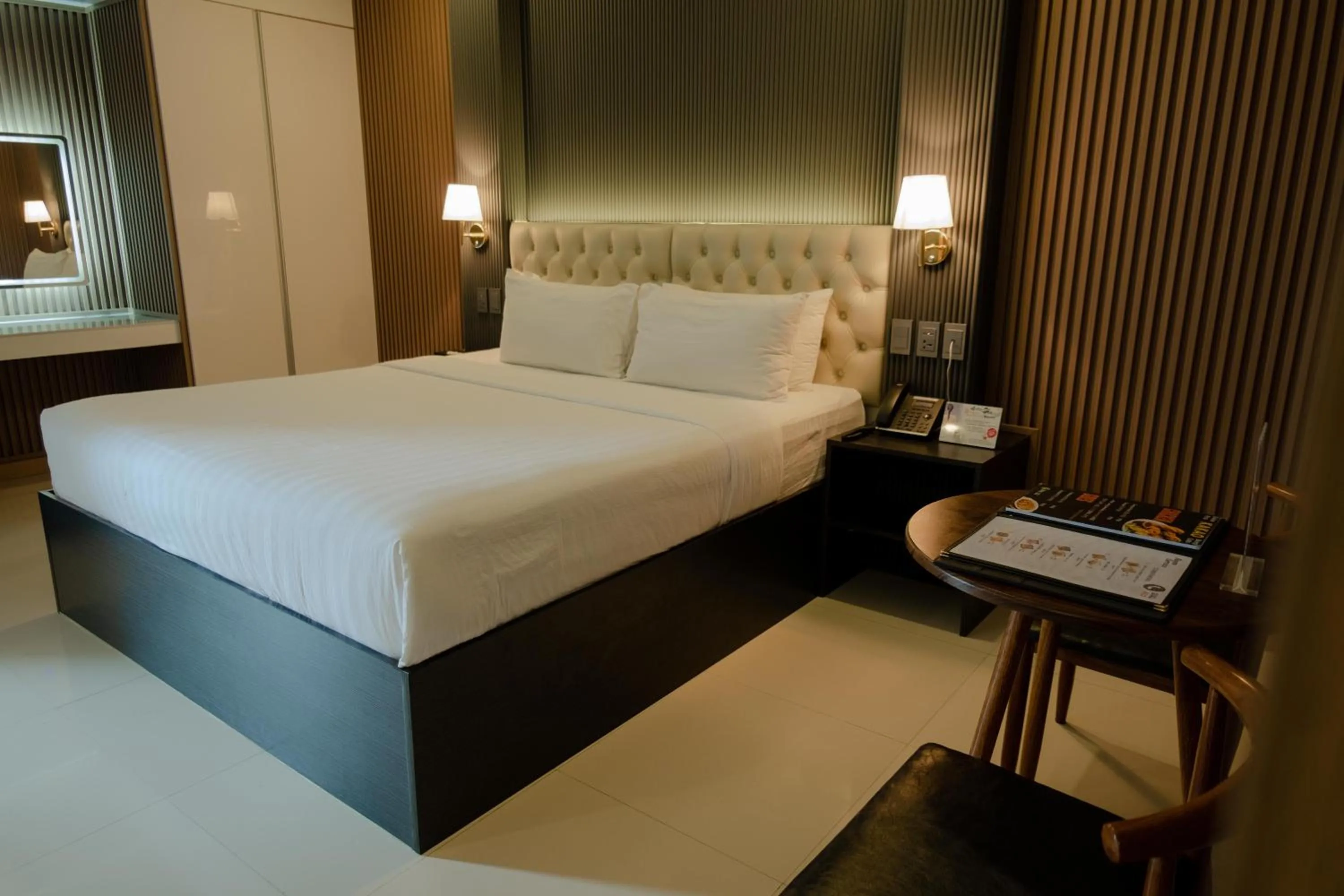 Bed in THE TIMES HOTEL