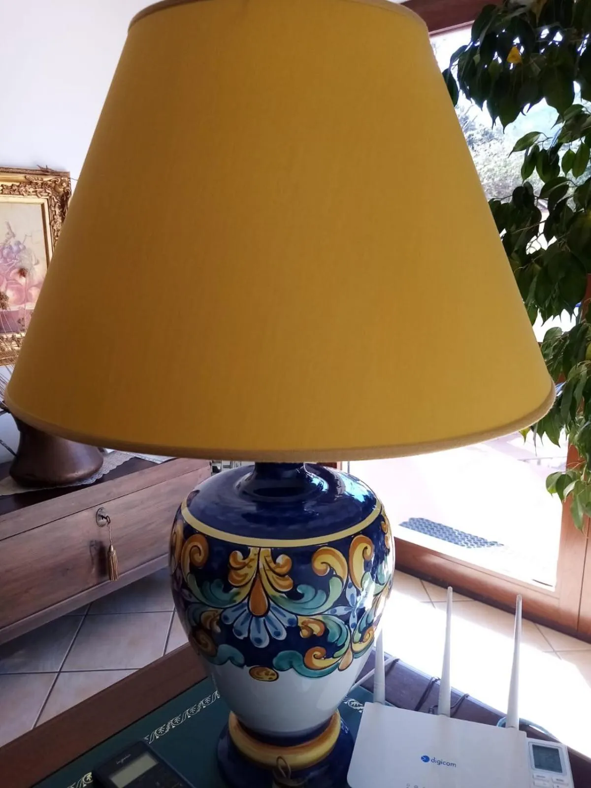 Lobby or reception in La Giara B&B