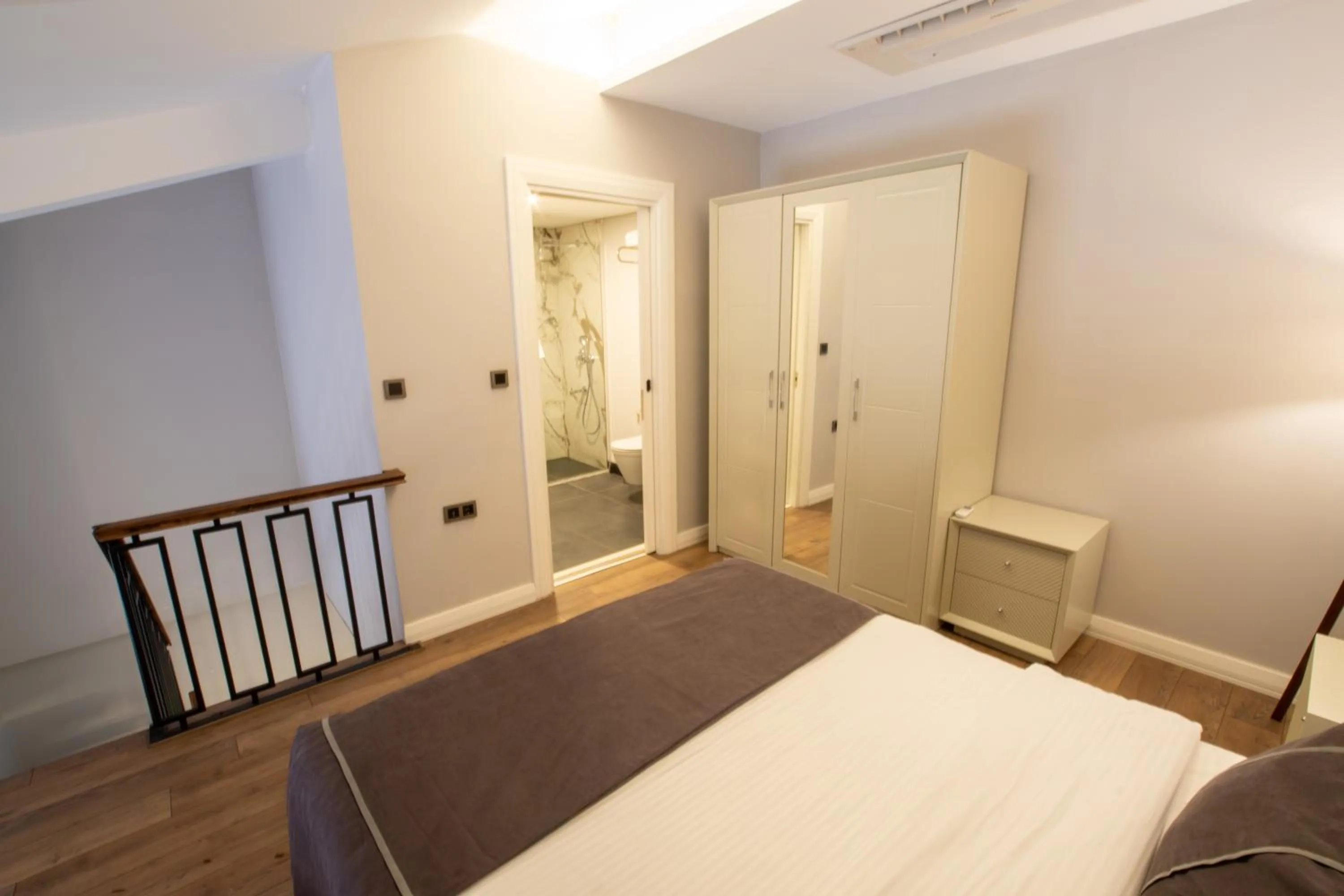 Bed in MYWAY DELUXE Alsancak