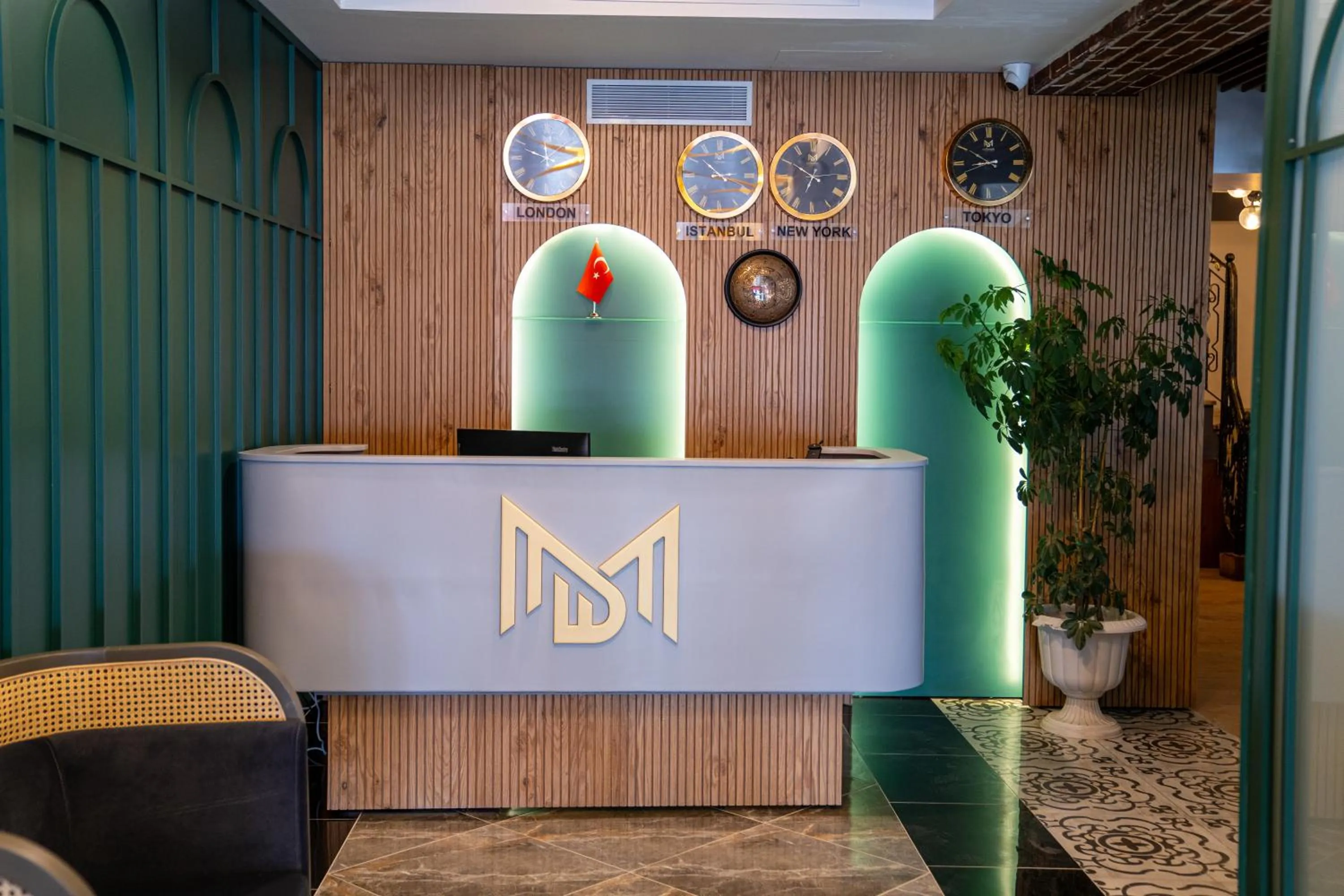 Lobby or reception in Mihman Hotel