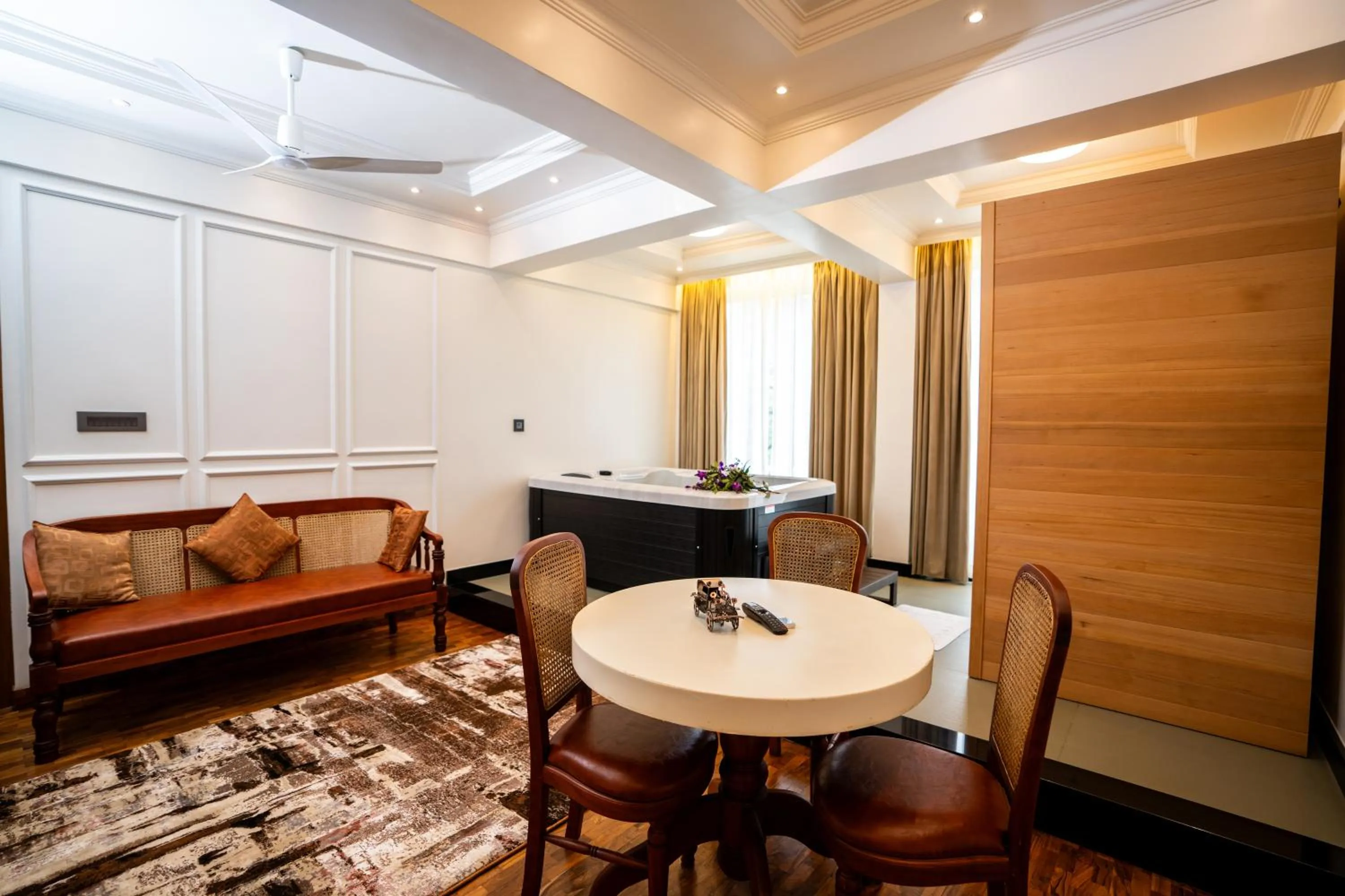 Living room in Hotel C7 Munnar