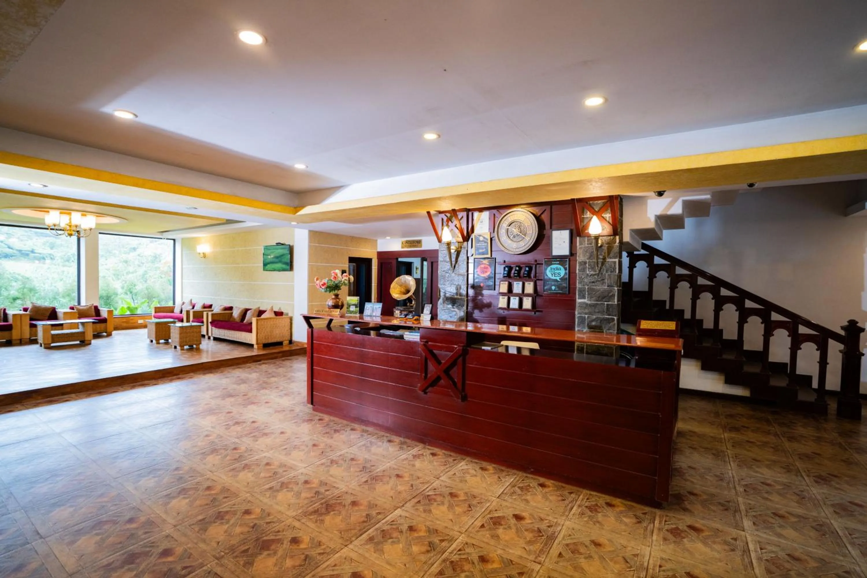 Lobby or reception in Hotel C7 Munnar