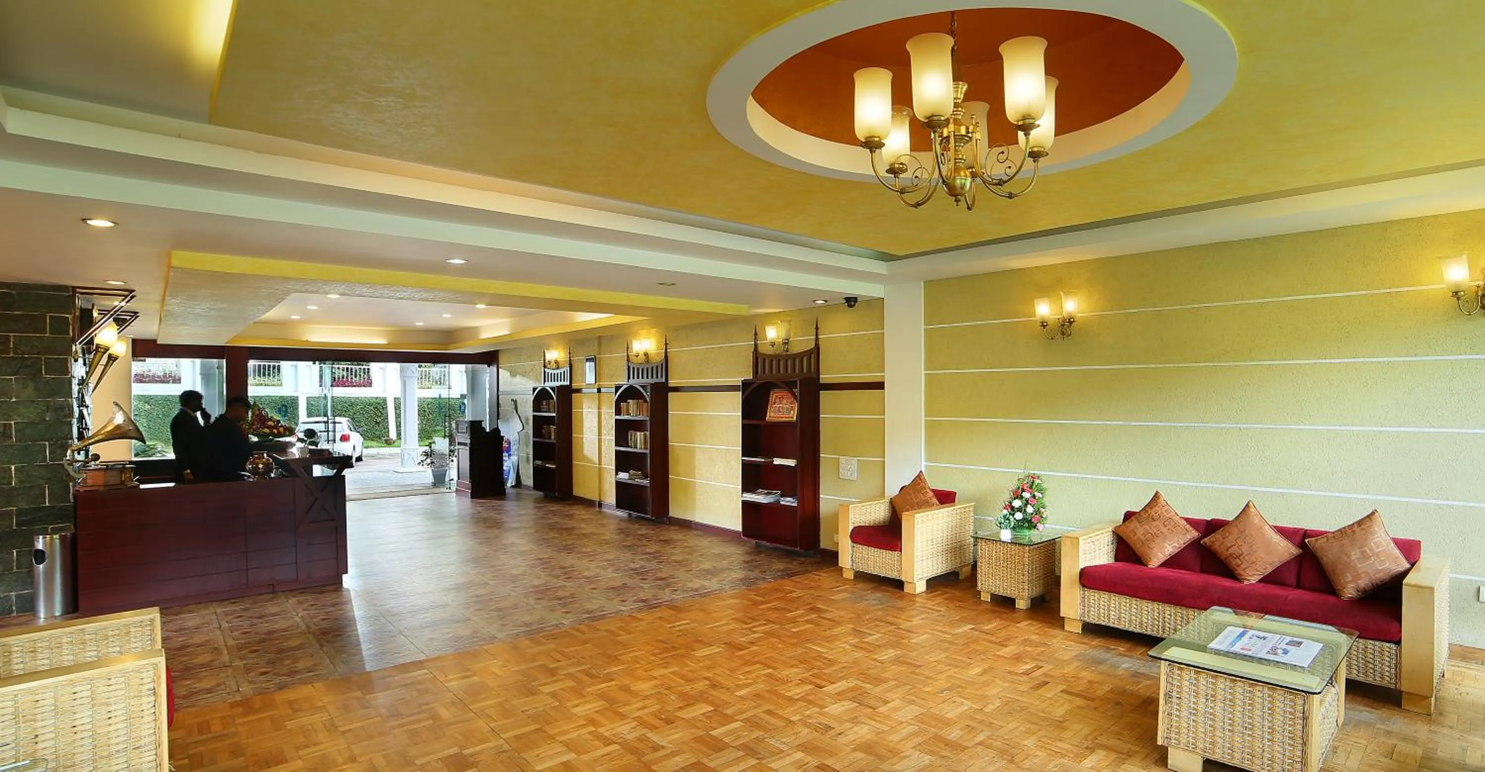 Lobby or reception in Hotel C7 Munnar
