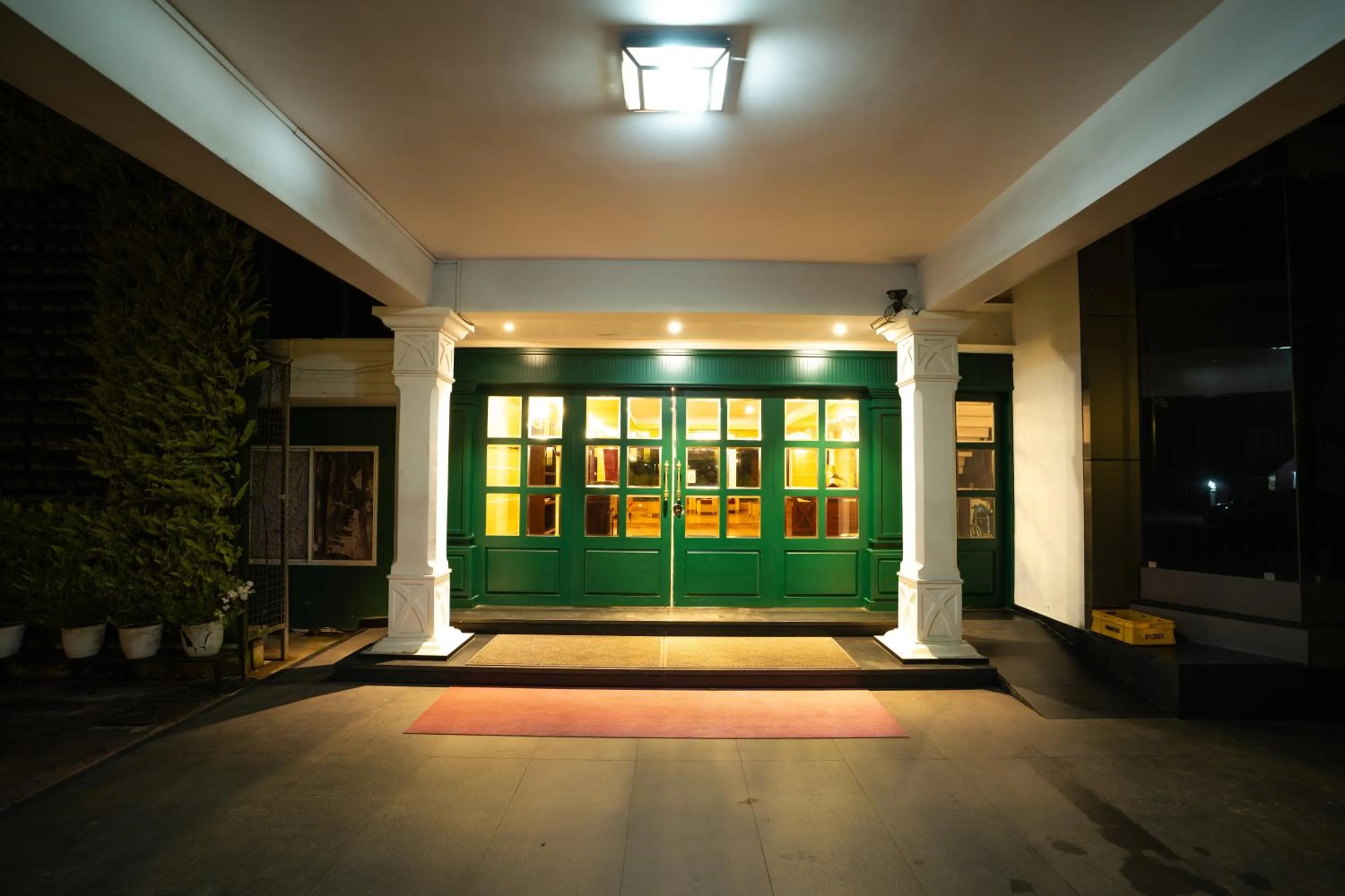 Facade/entrance in Hotel C7 Munnar