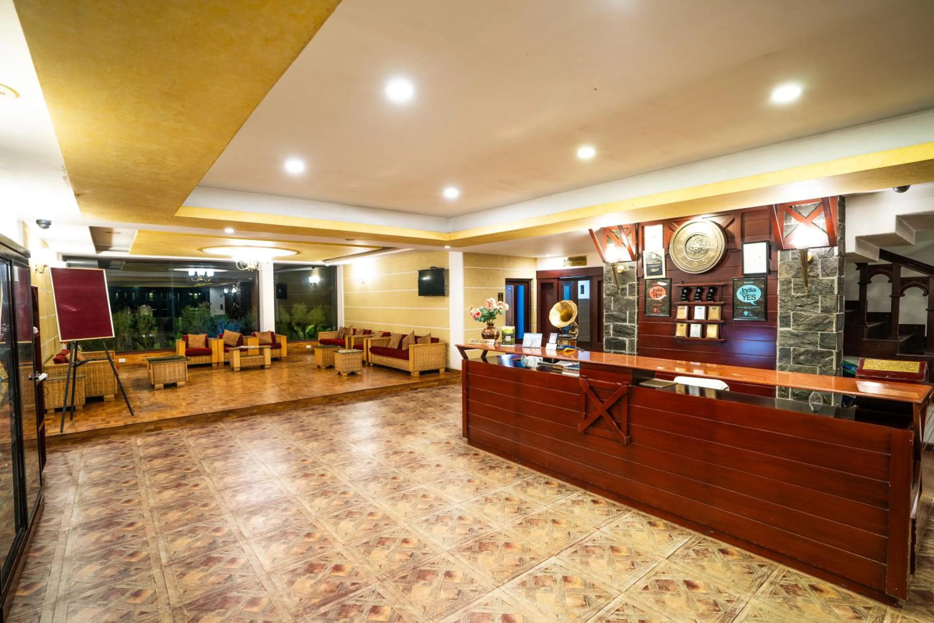 Lobby or reception in Hotel C7 Munnar