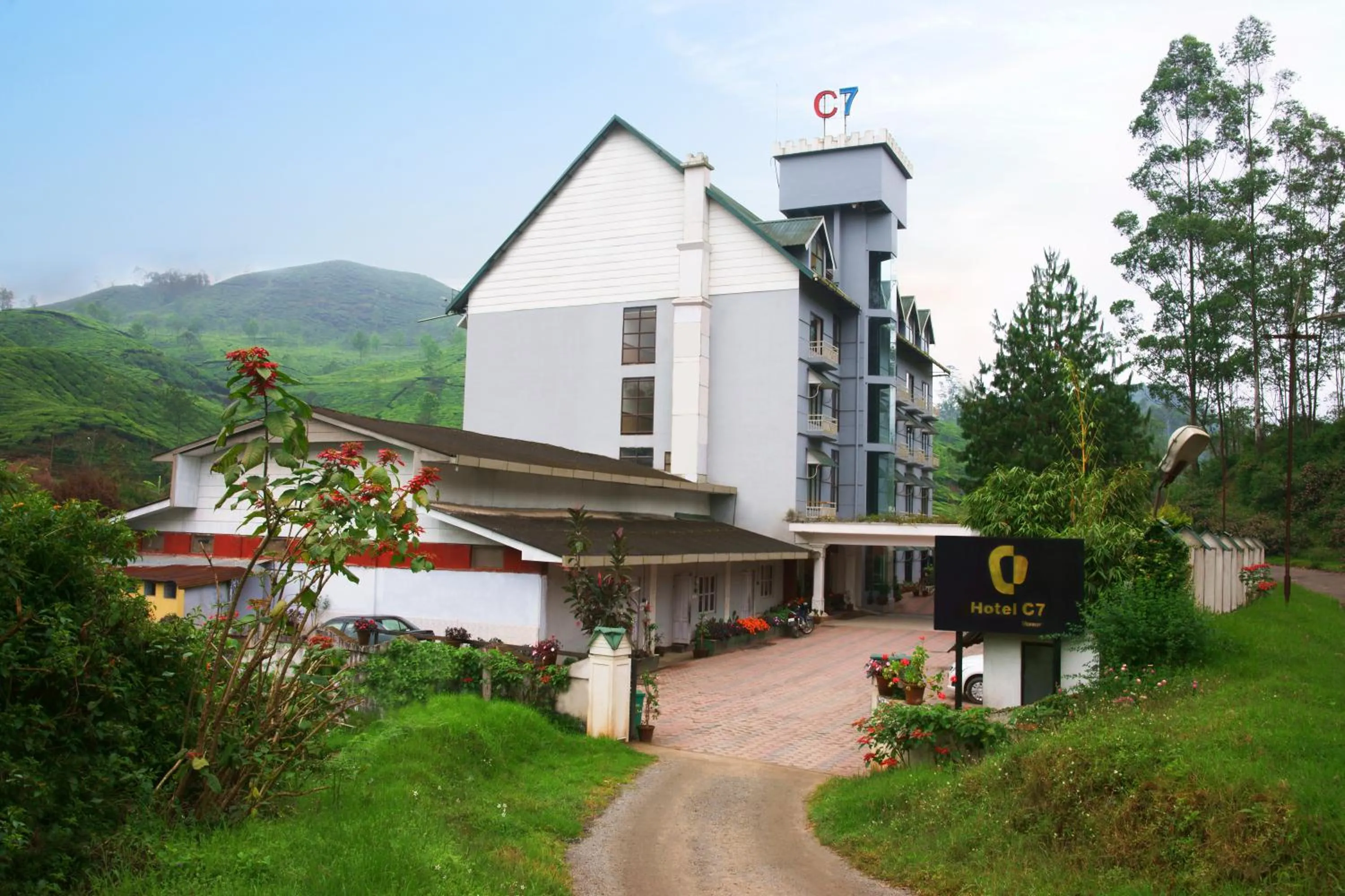Property building in Hotel C7 Munnar
