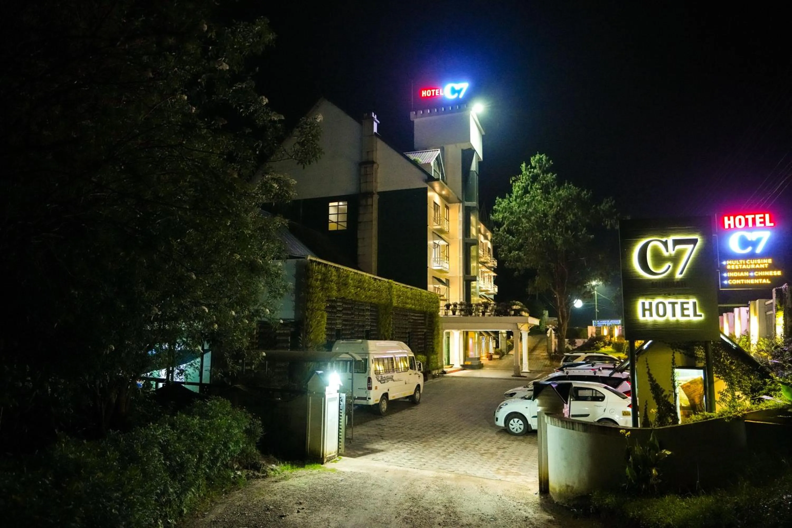 Property building in Hotel C7 Munnar