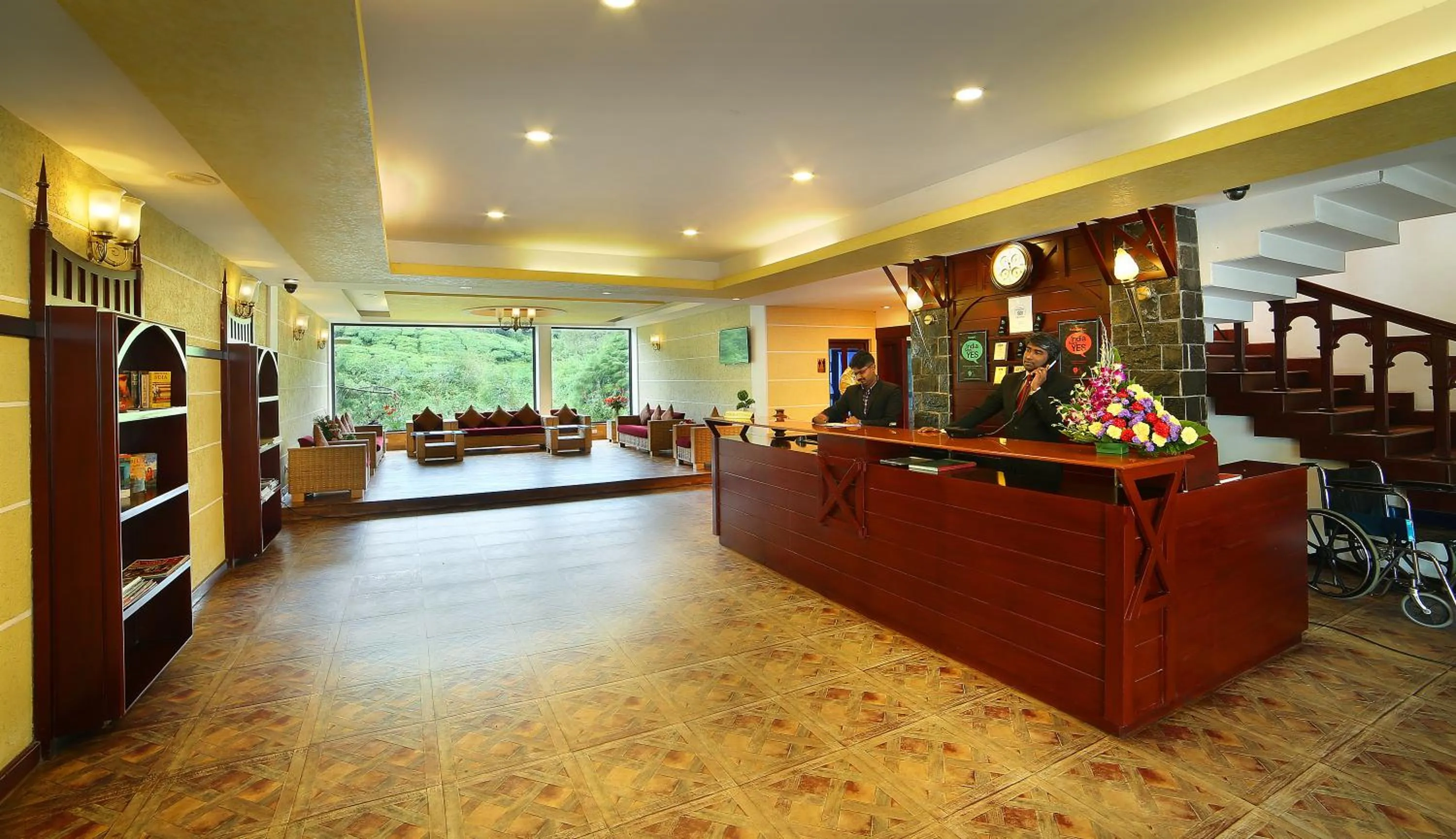 Lobby or reception in Hotel C7 Munnar