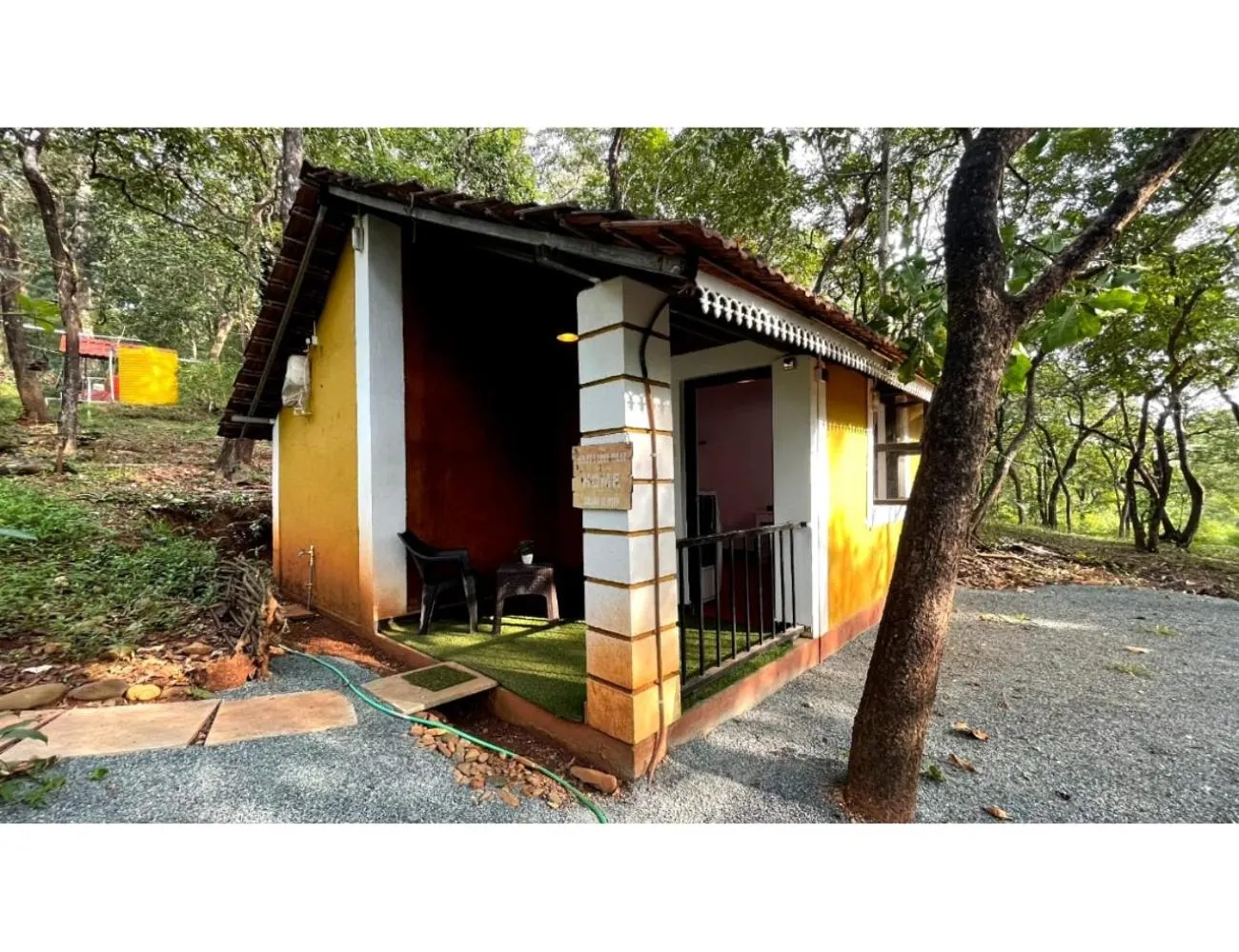 Property building in The Earthen Nest Resort, Canacona, Goa
