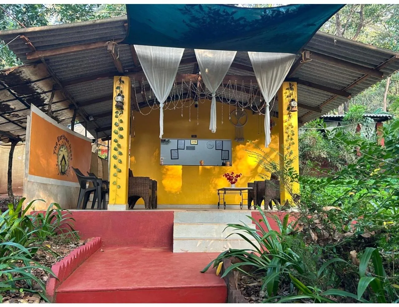 Property building in The Earthen Nest Resort, Canacona, Goa