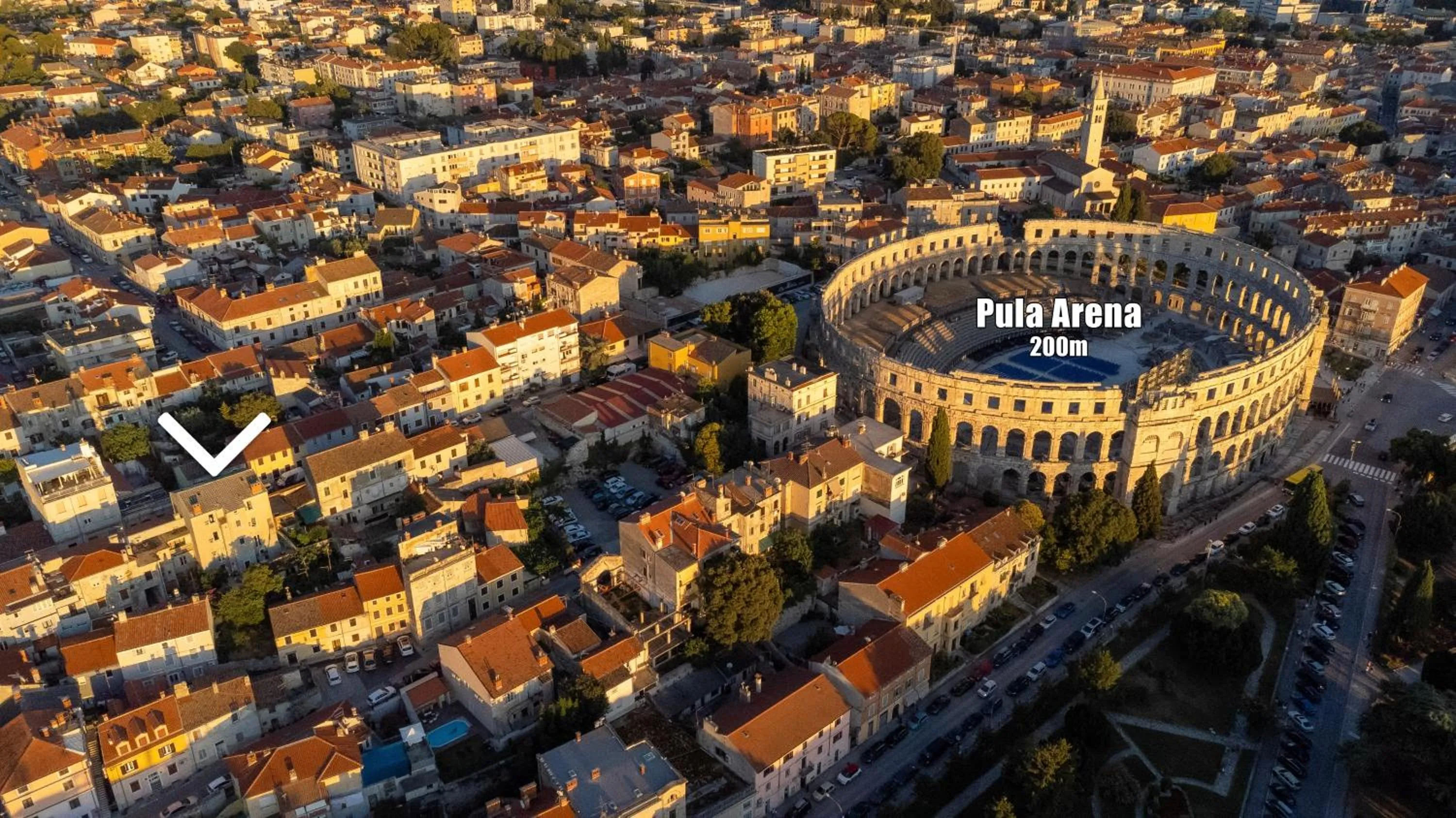 Location in Captain Emo City Apartments