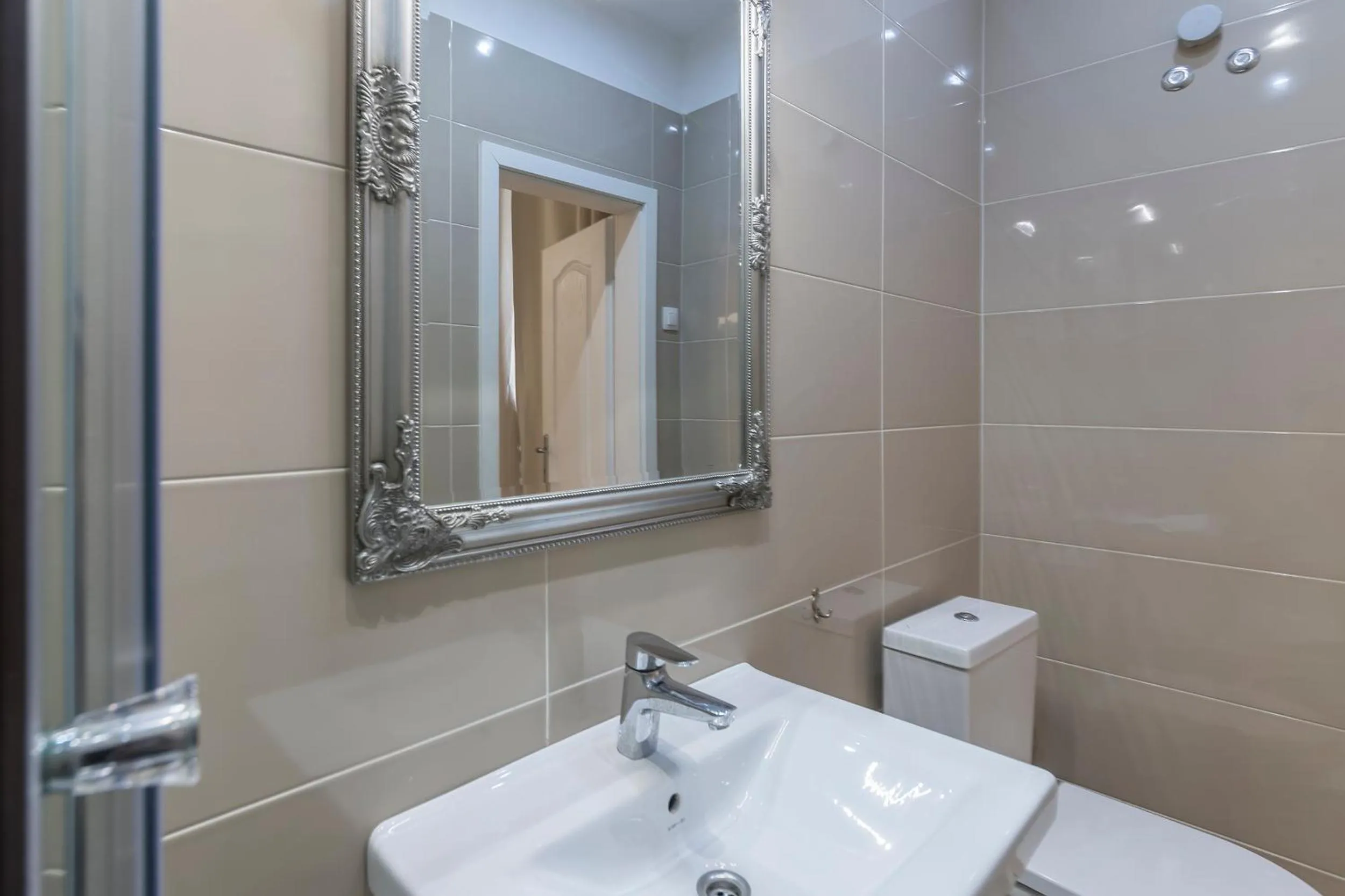 Bathroom in Captain Emo City Apartments