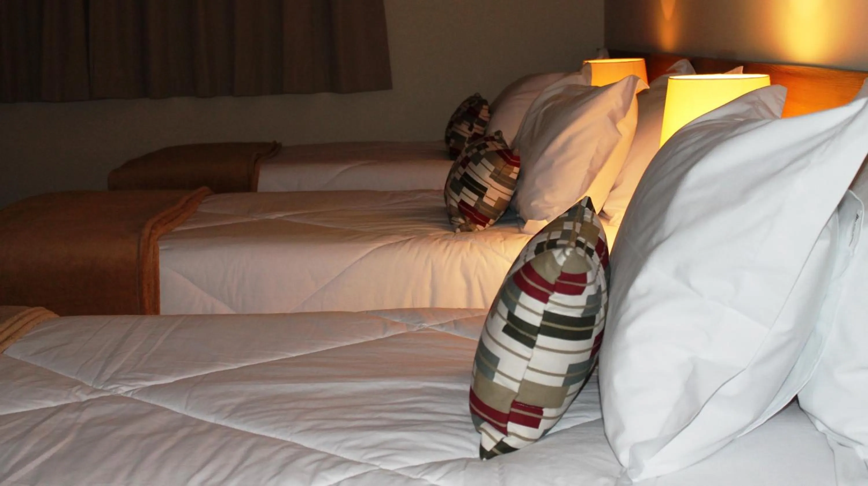 Bed in Hotel Fazenda Pirâmides