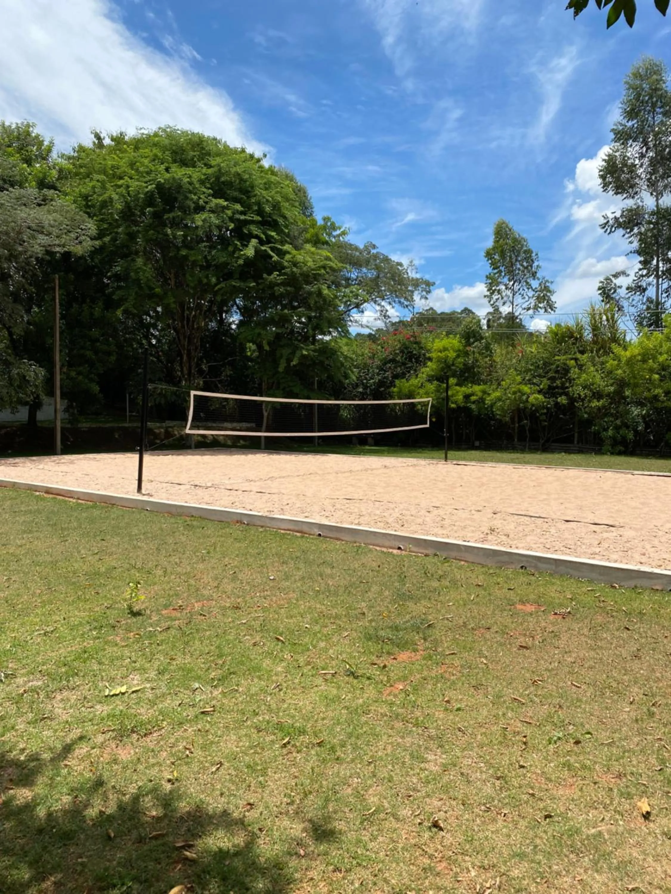 Tennis court in Hotel Fazenda Pirâmides