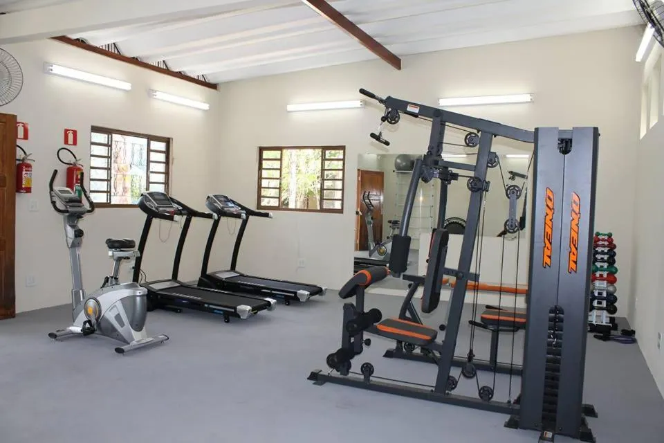 Fitness centre/facilities in Hotel Fazenda Pirâmides