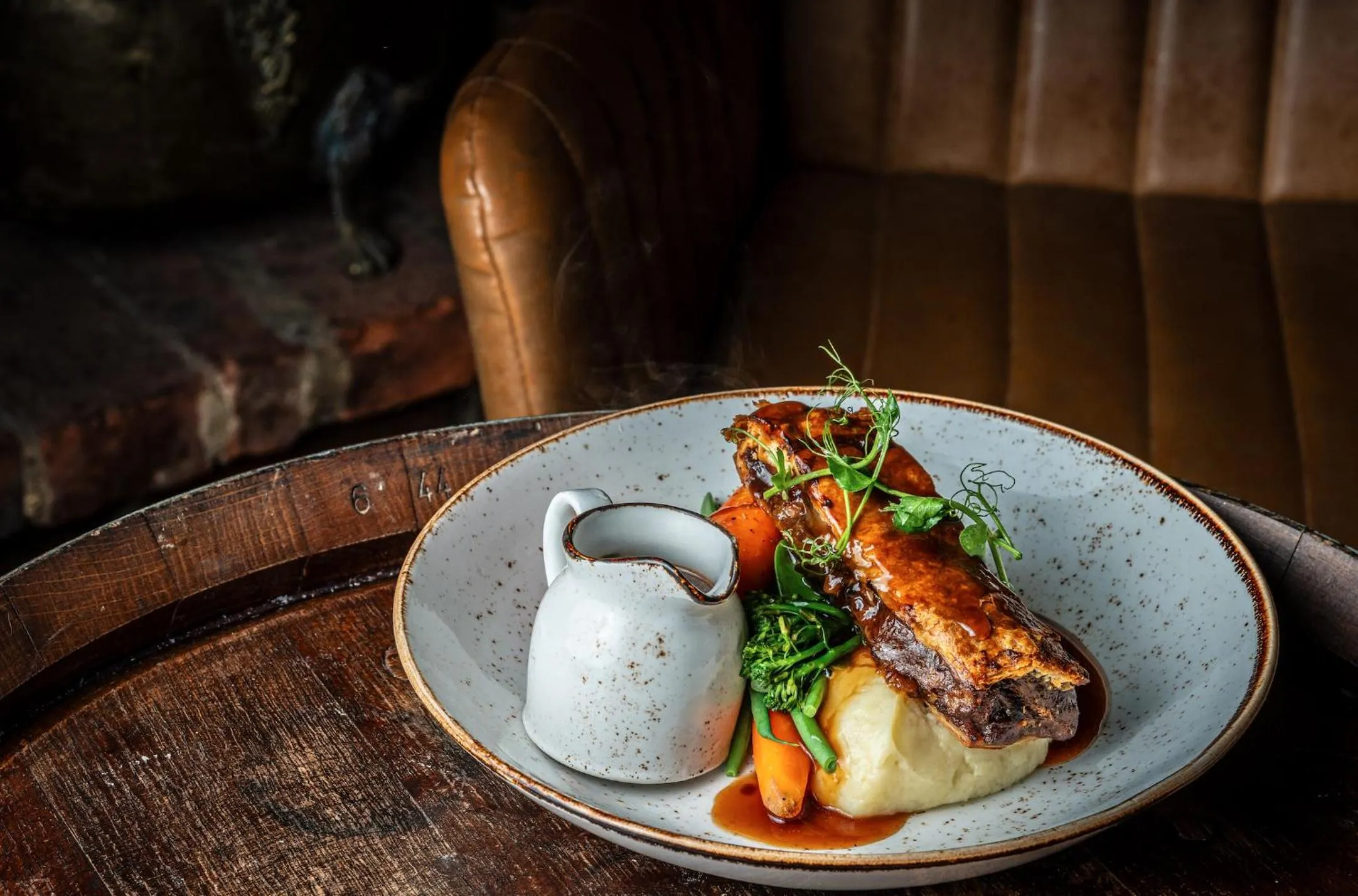 Food and drinks in The Bull on the Green