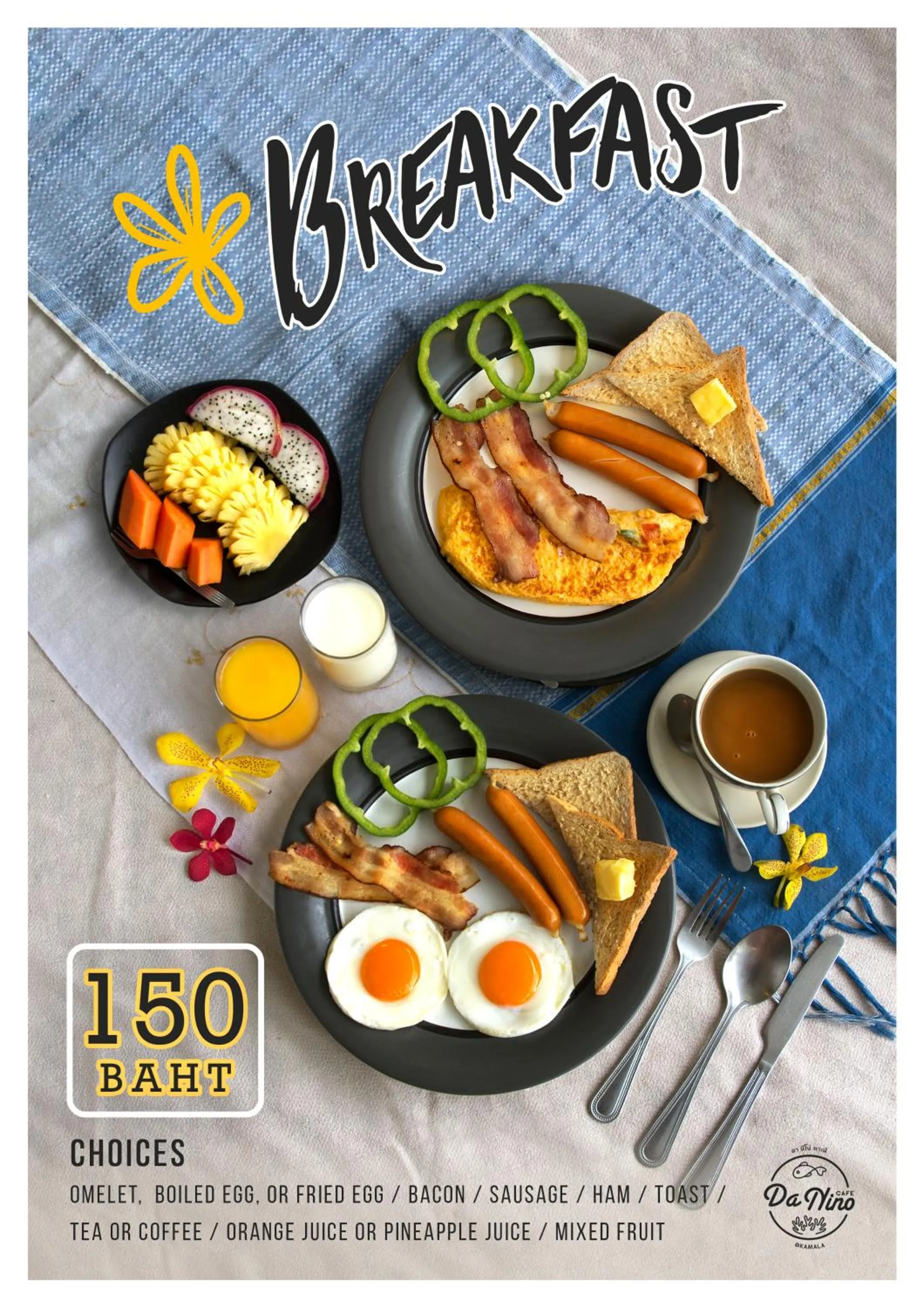 Food and drinks in Kamala Beach Residence