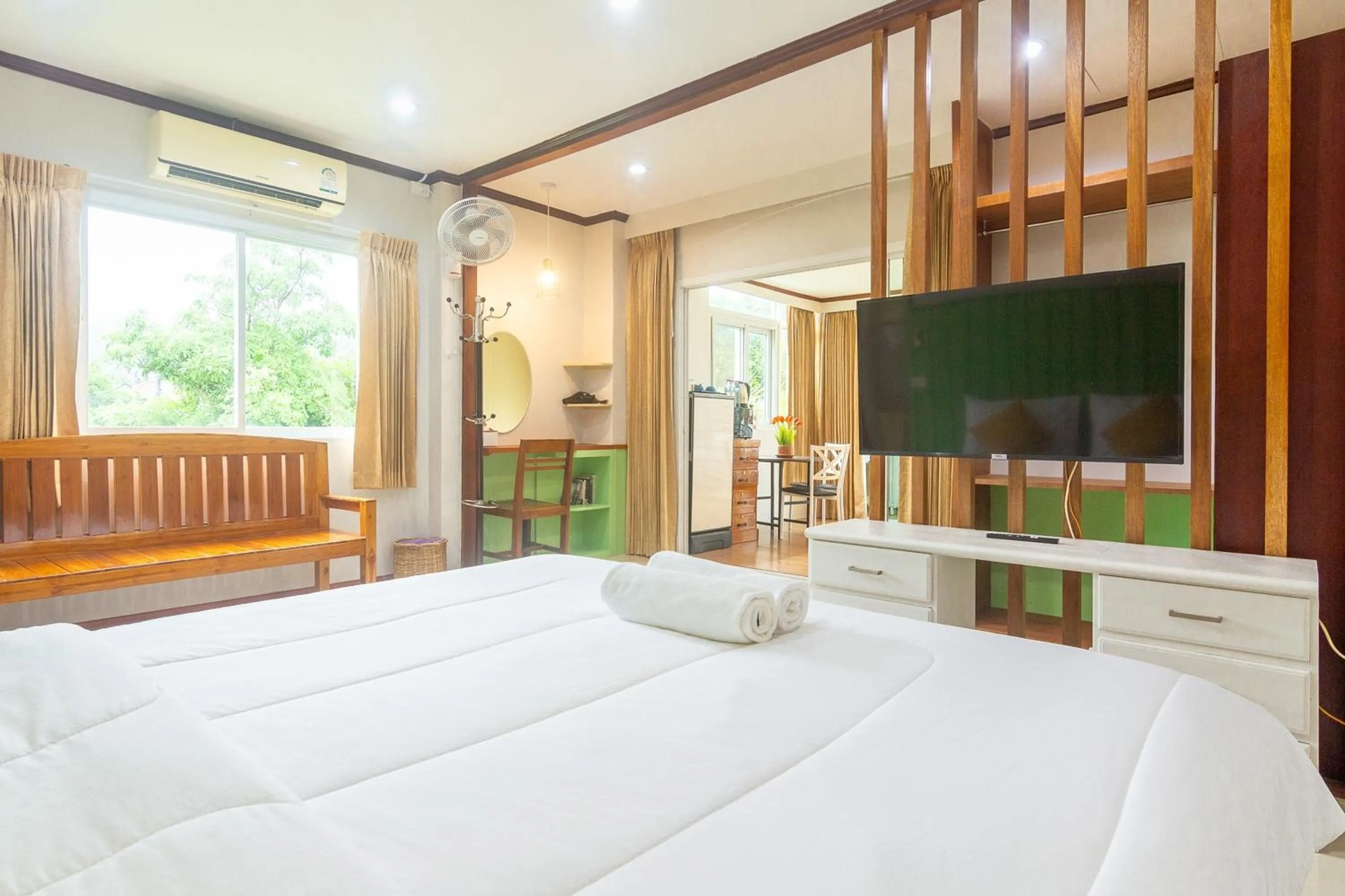 Bed in Kamala Beach Residence