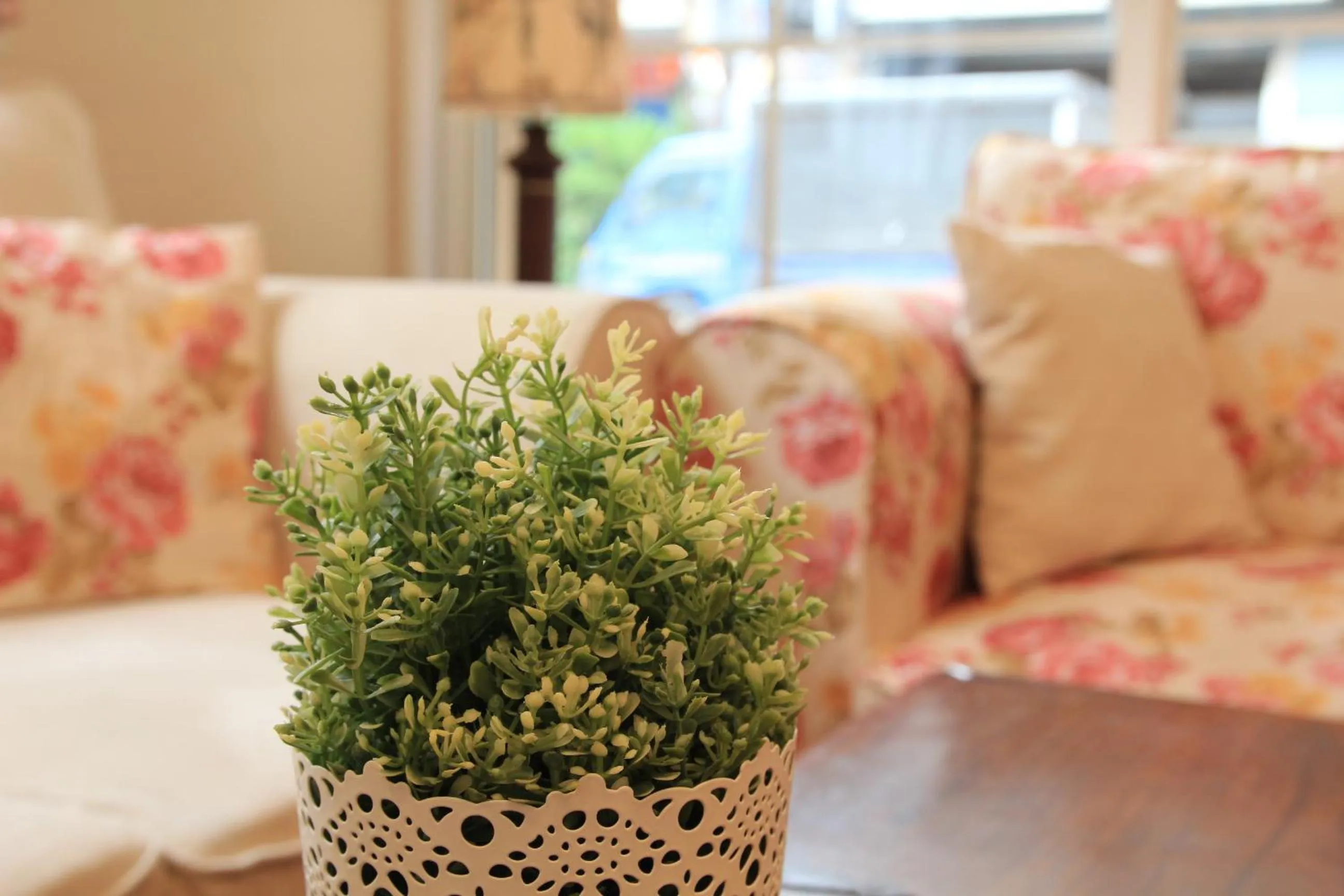 Decorative detail, Bed in Beautiful Life B&B