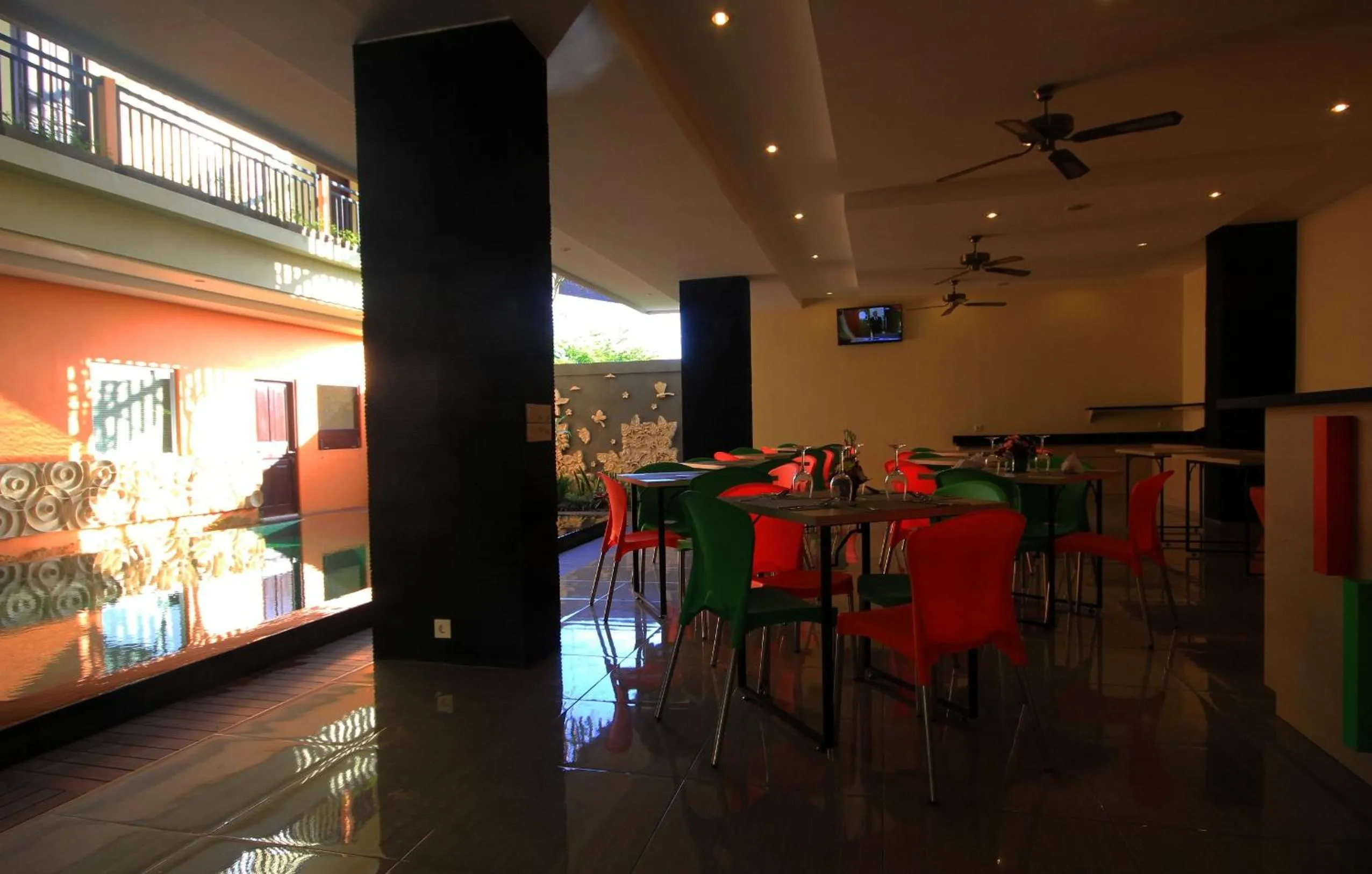 Restaurant/places to eat in The Agung Residence