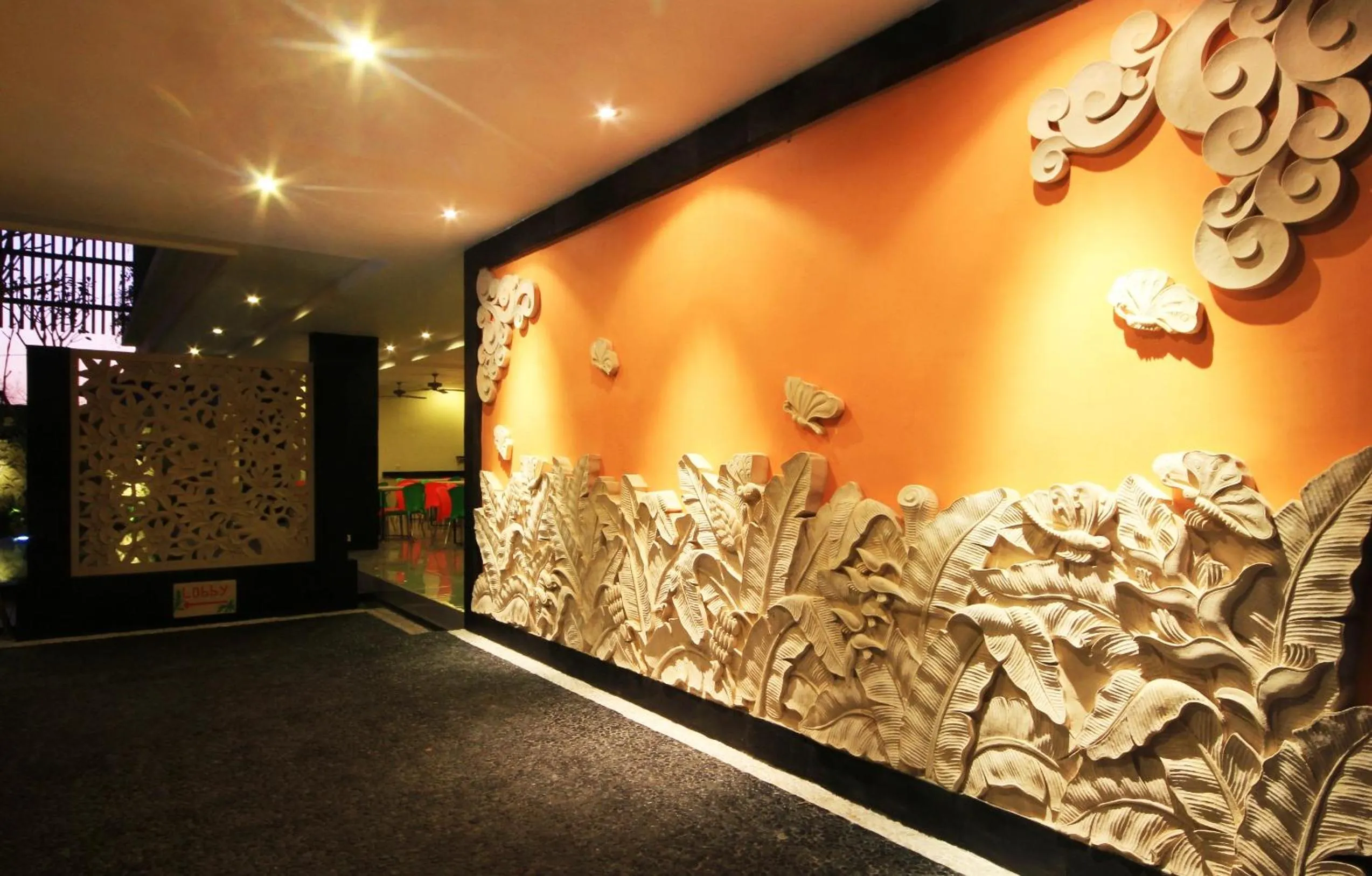 Facade/entrance in The Agung Residence