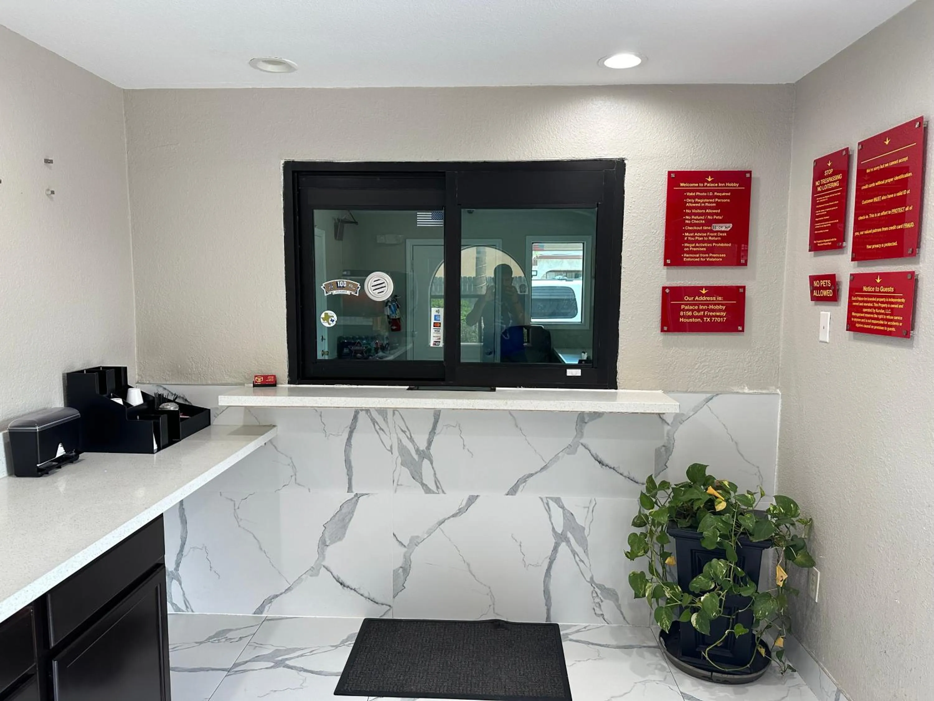 Lobby or reception in Palace Inn I-45 & Bellfort