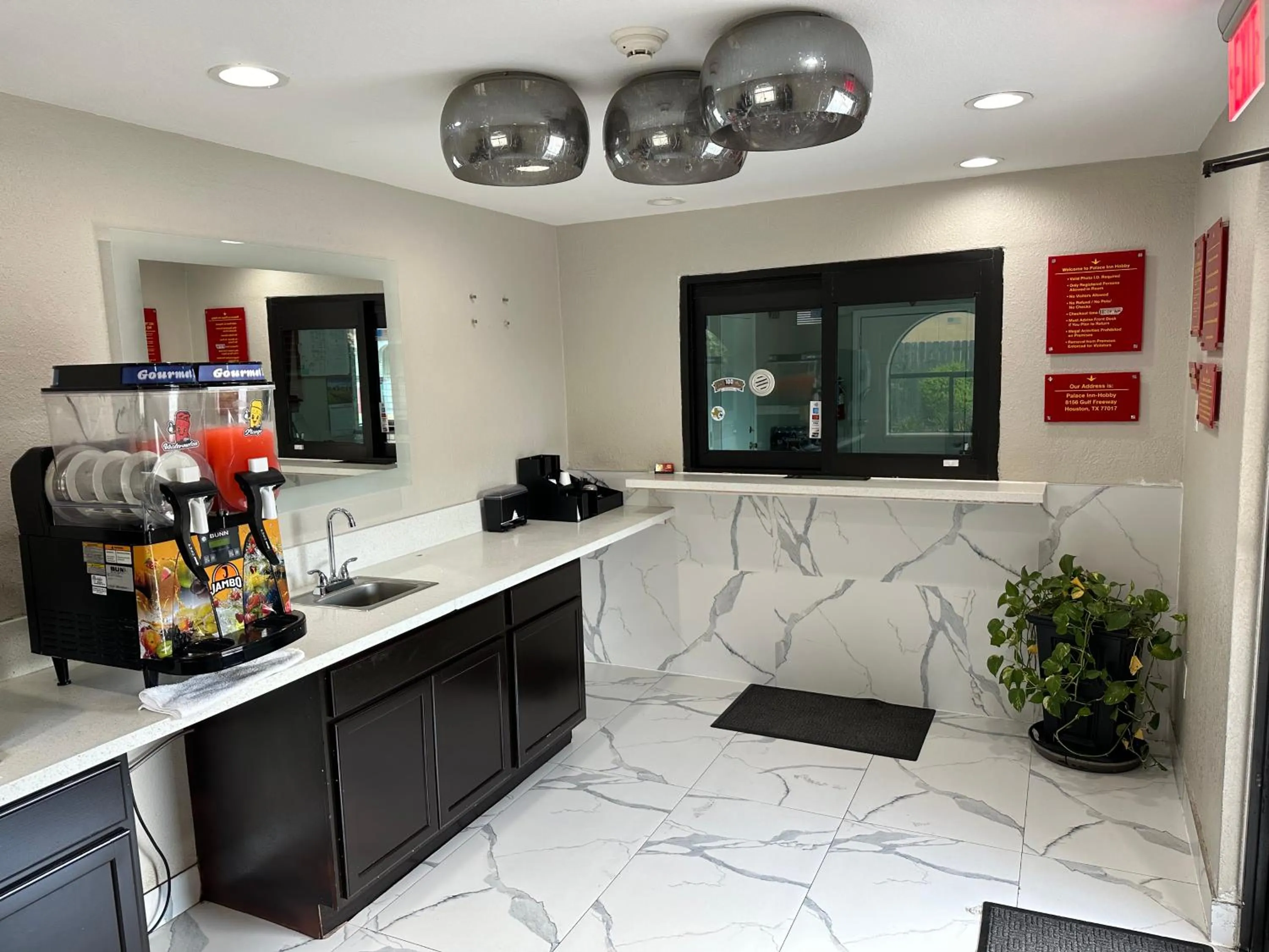 Lobby or reception in Palace Inn I-45 & Bellfort