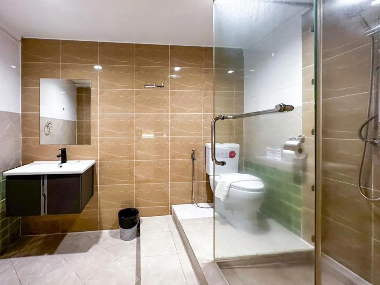 Toilet in Thrive Hotel