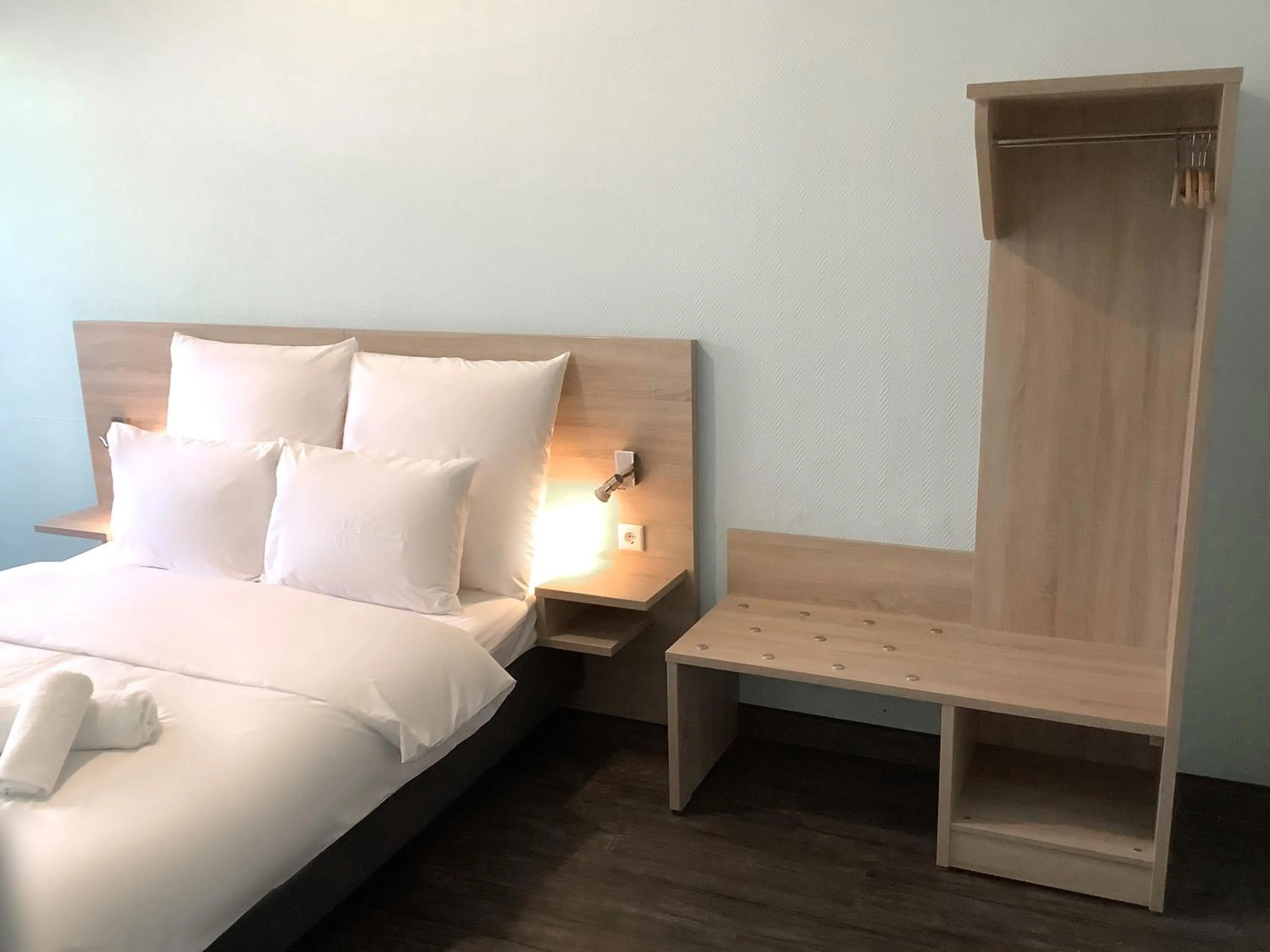 Bed in Hotel Mozart Bonn