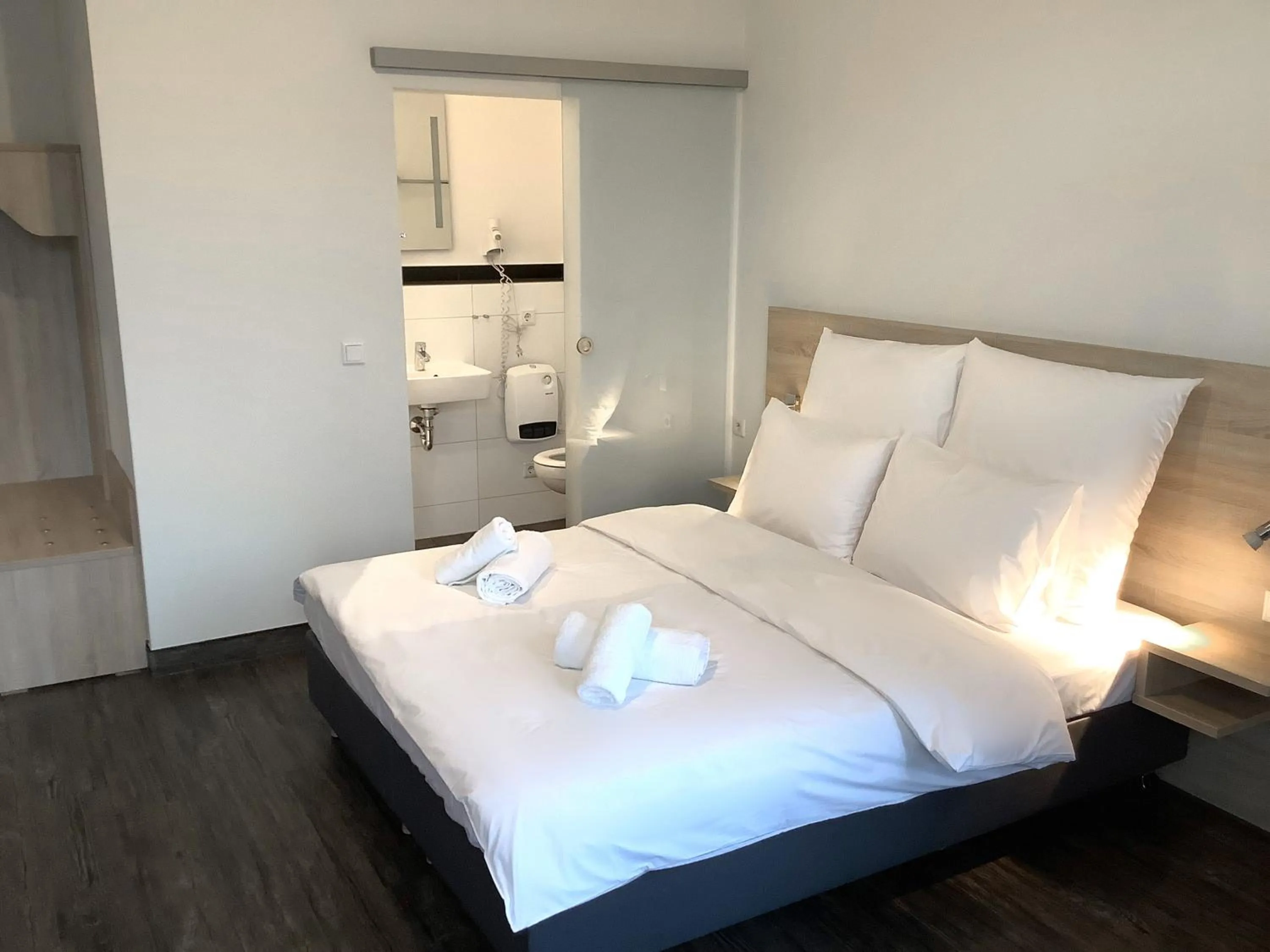 Bed in Hotel Mozart Bonn