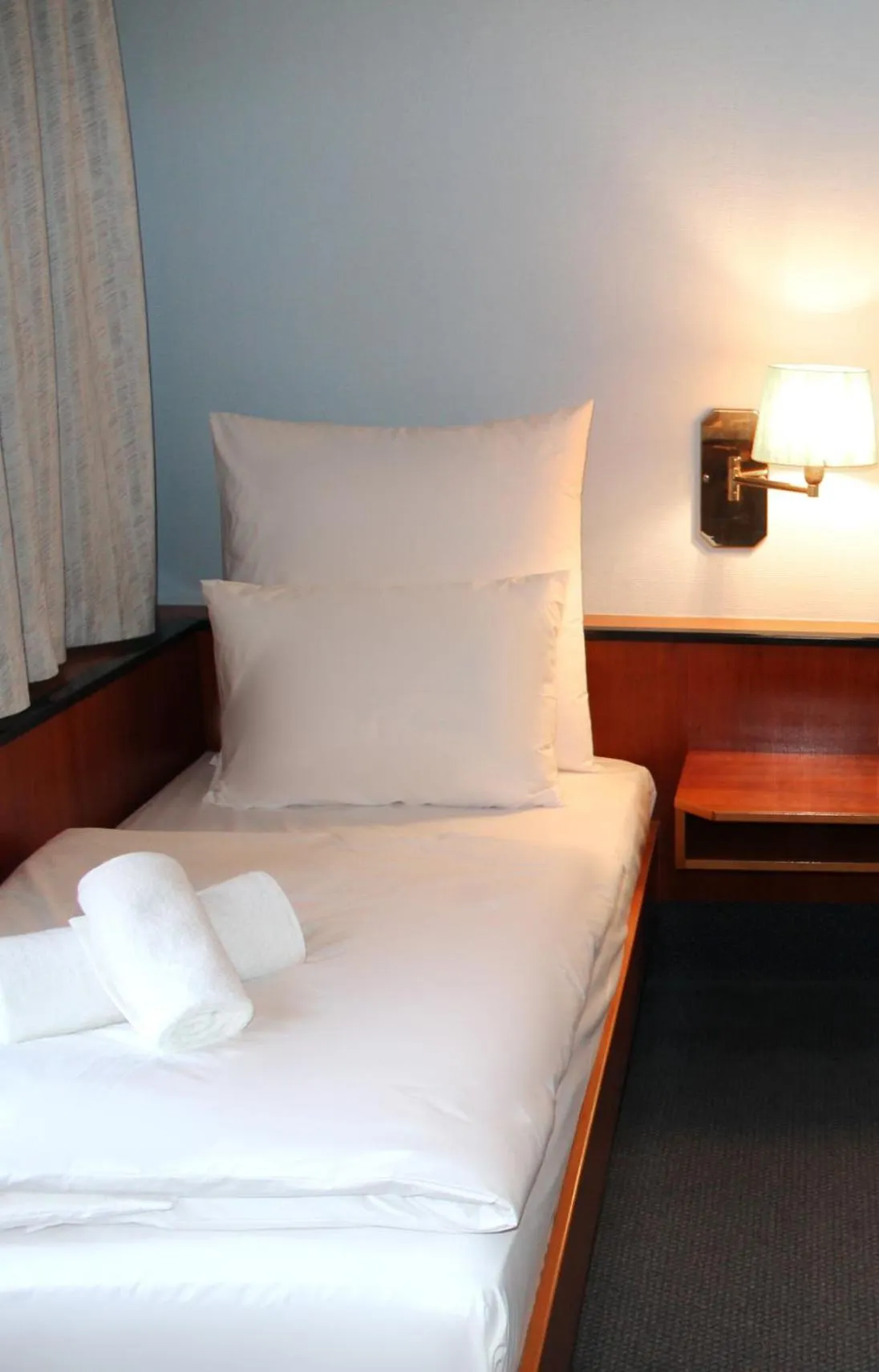 Bed in Hotel Mozart Bonn