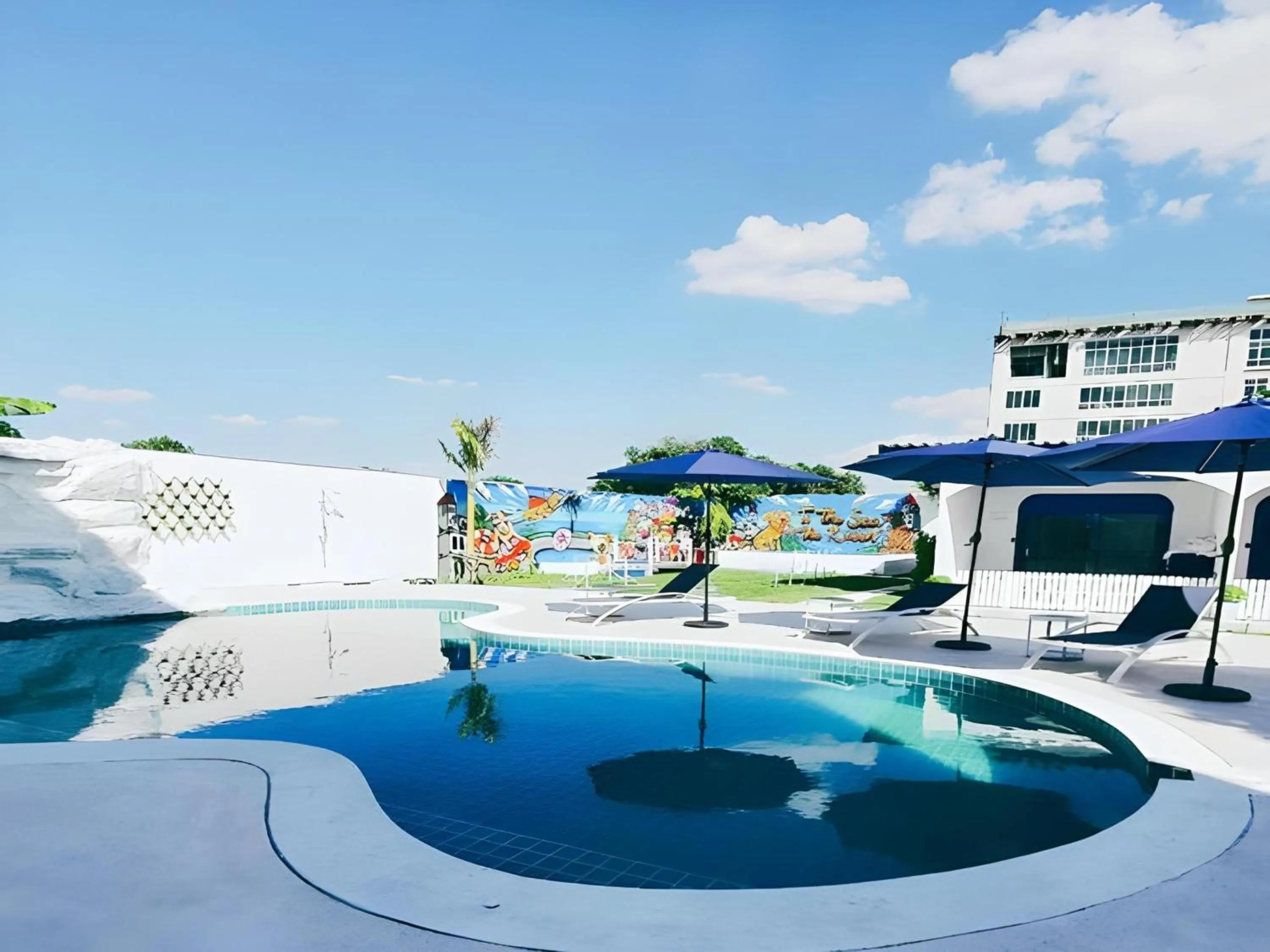 Swimming pool in Collection O To The Sea Resort Thailand