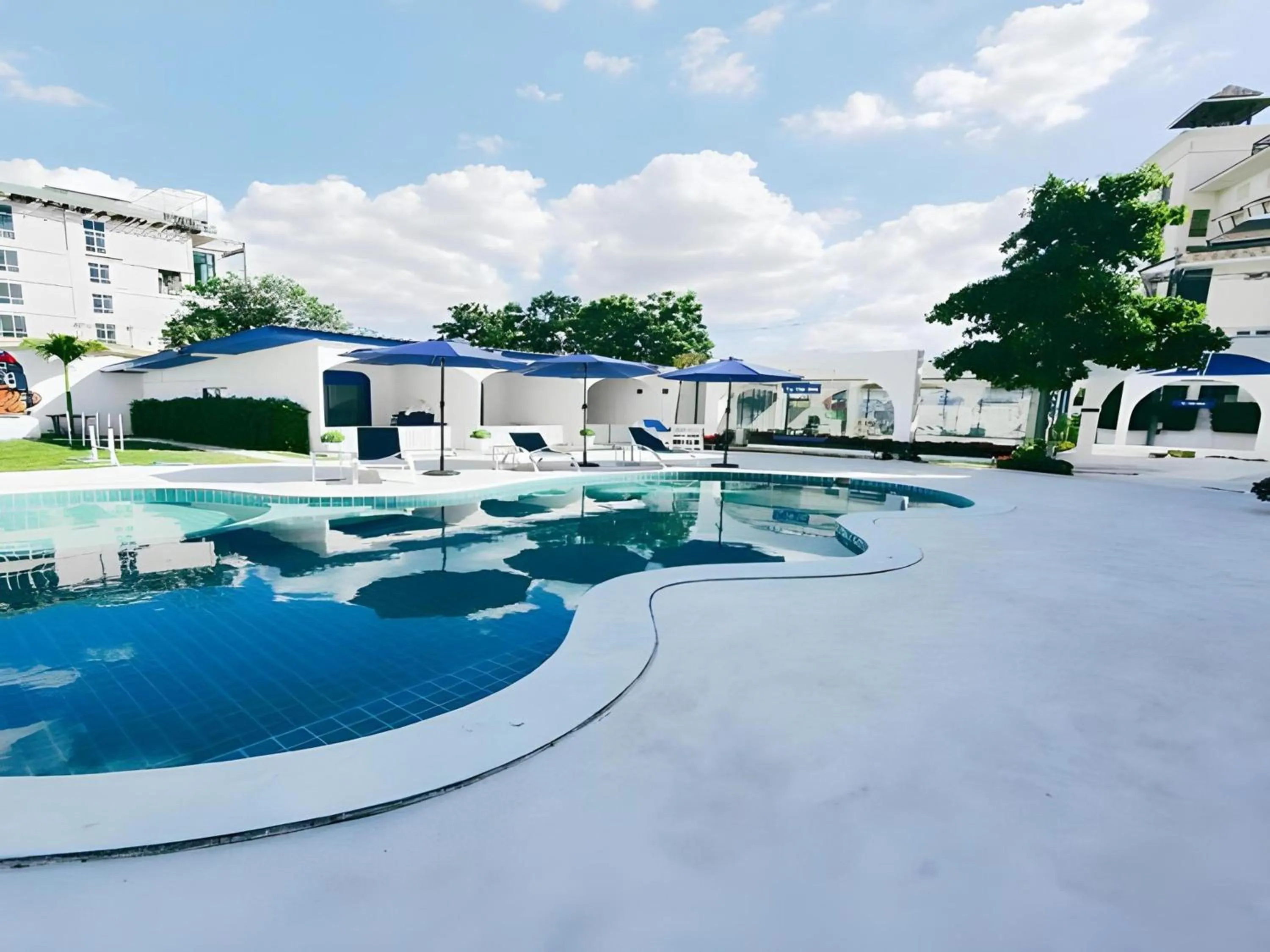 Swimming pool in Collection O To The Sea Resort Thailand