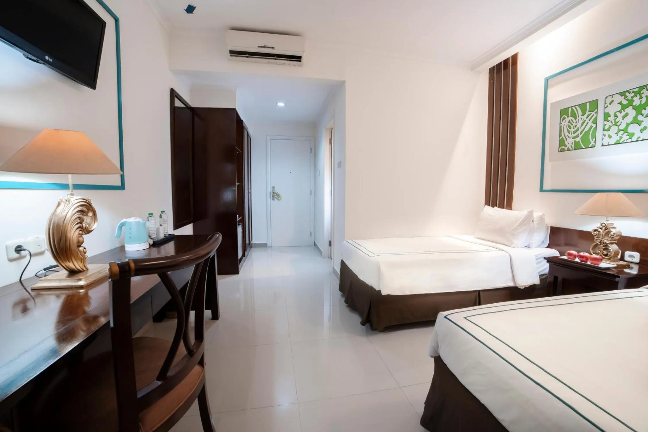 Bed in Noola Inn Hotel Bogor