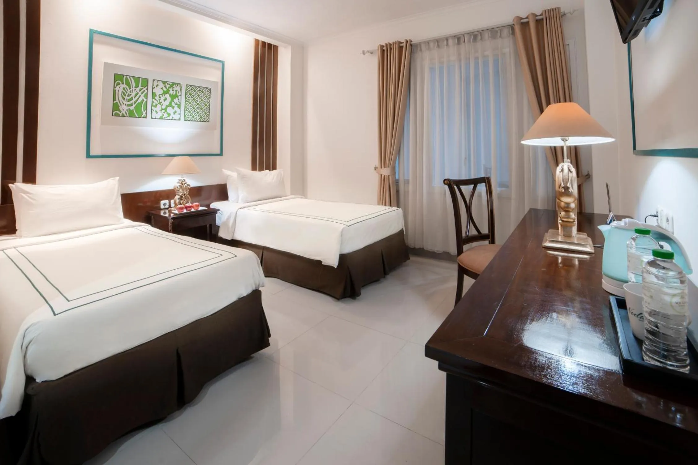 Bed in Noola Inn Hotel Bogor