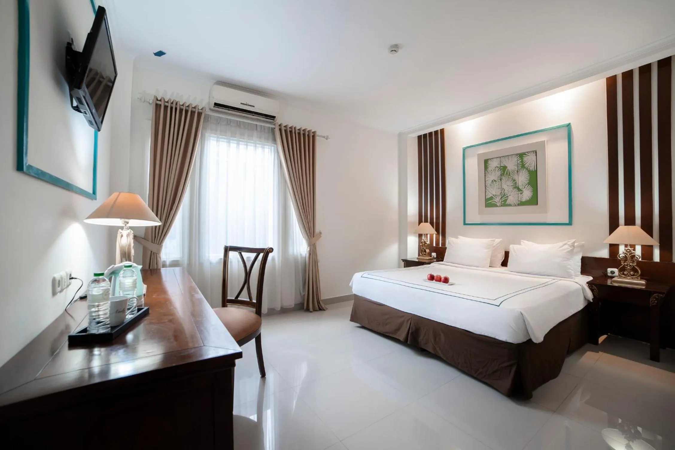 Bed in Noola Inn Hotel Bogor