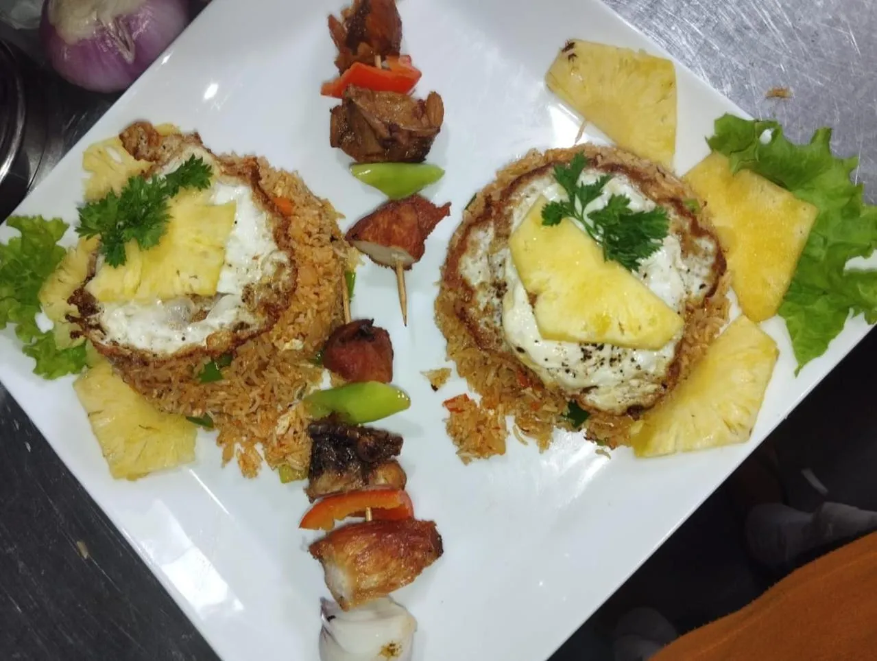 Breakfast in Airport Hotel Dream Paradise